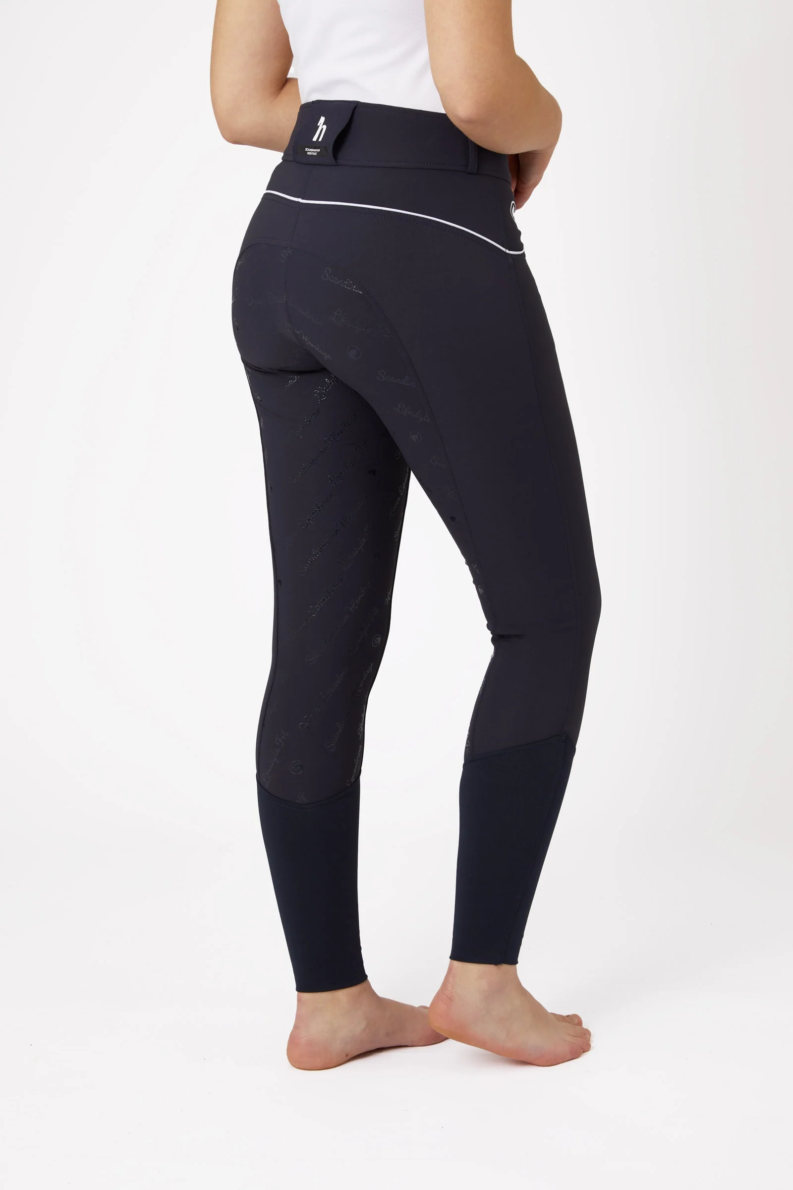 Nordic Performance Women's Silicone Full Seat Breeches Peacoat Dark Blue 12