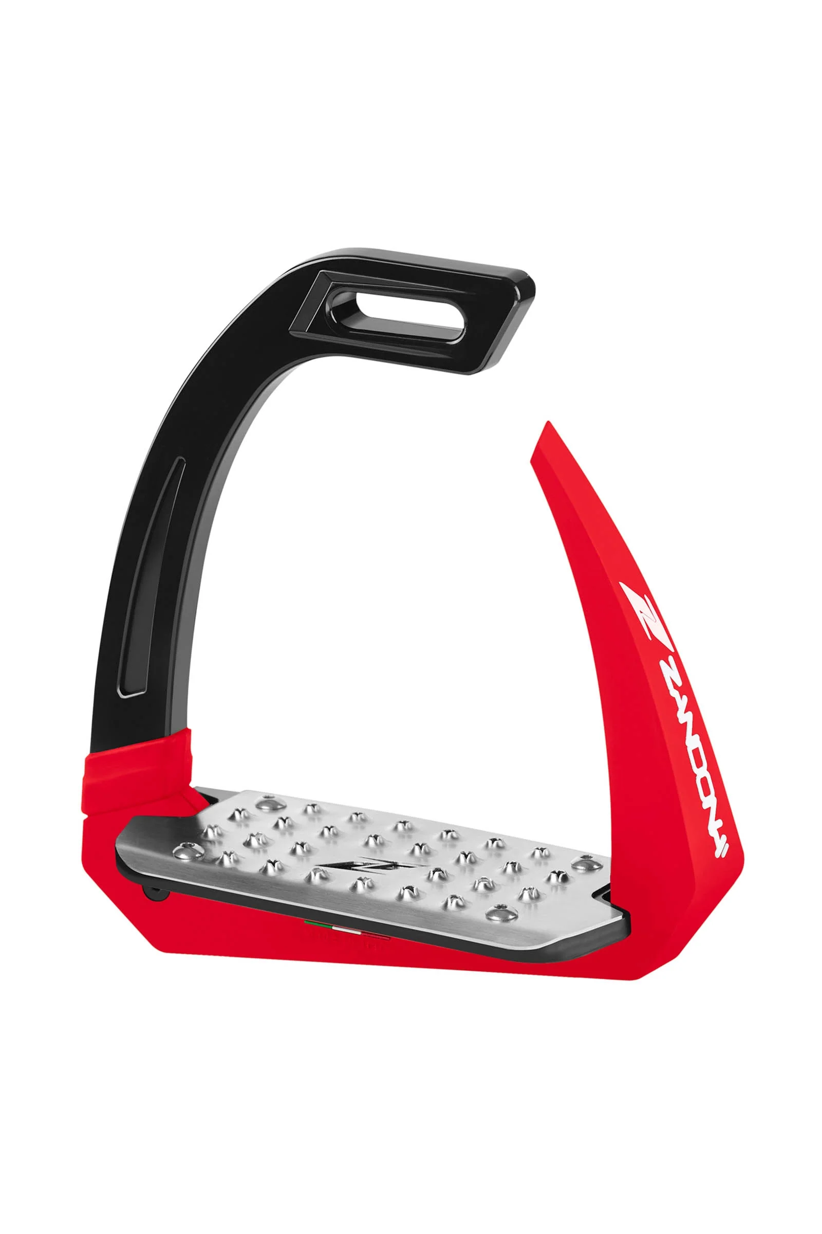 Omnia Safety Stirrups Black/ Red One Size