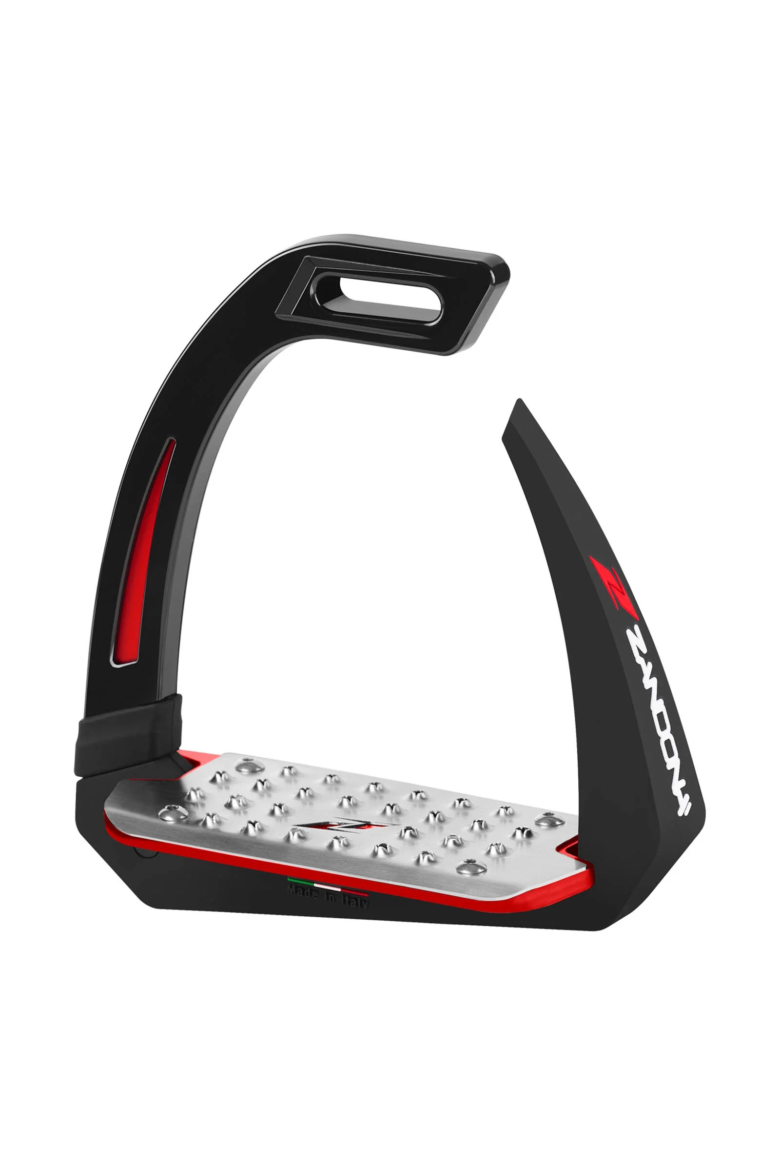 Omnia Safety Stirrups Red/ Black One Size
