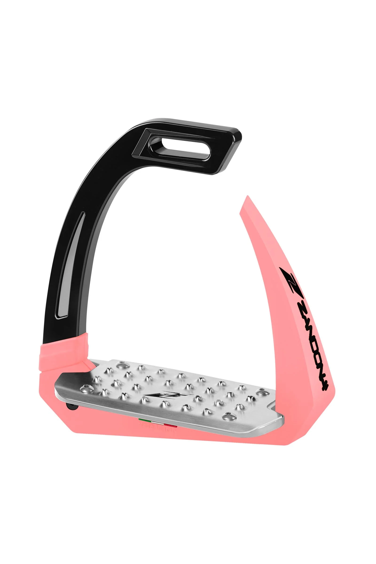 Omnia Safety Stirrups Silver/Pink One Size