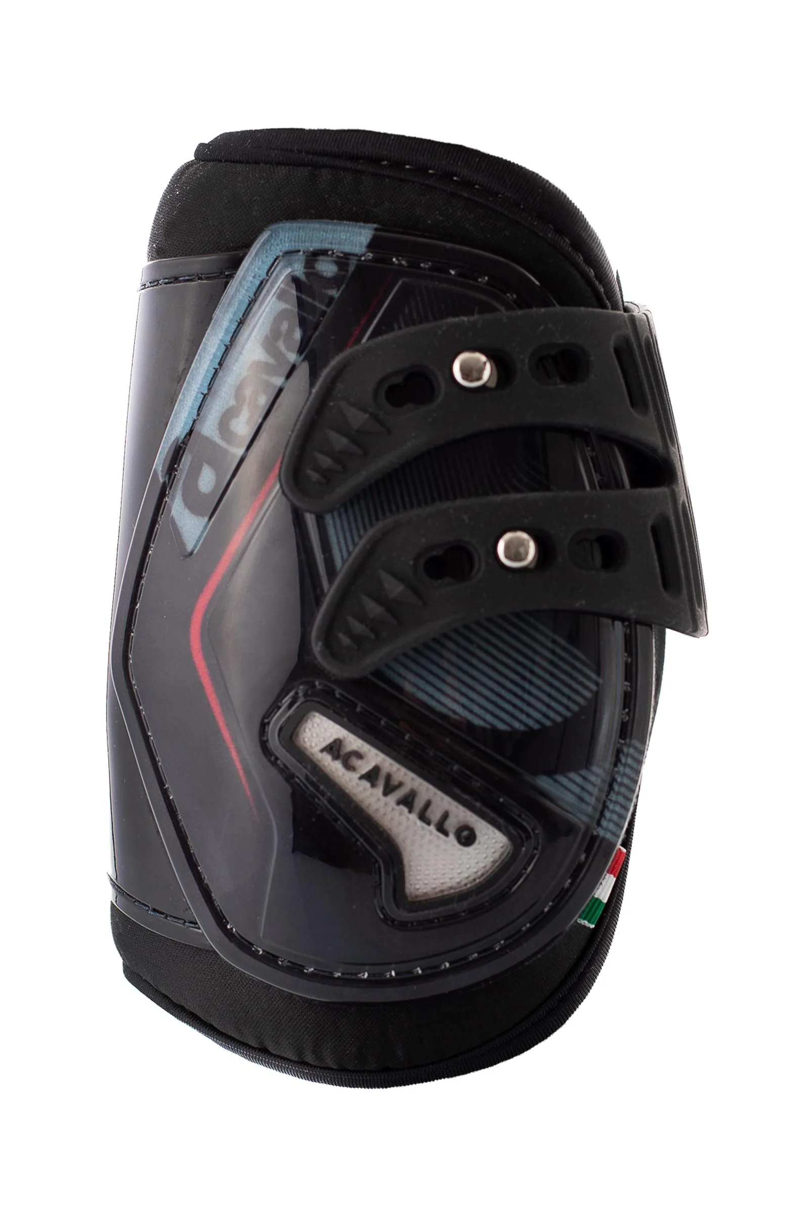 Opera Elastic Fetlock Boots Black/Red M