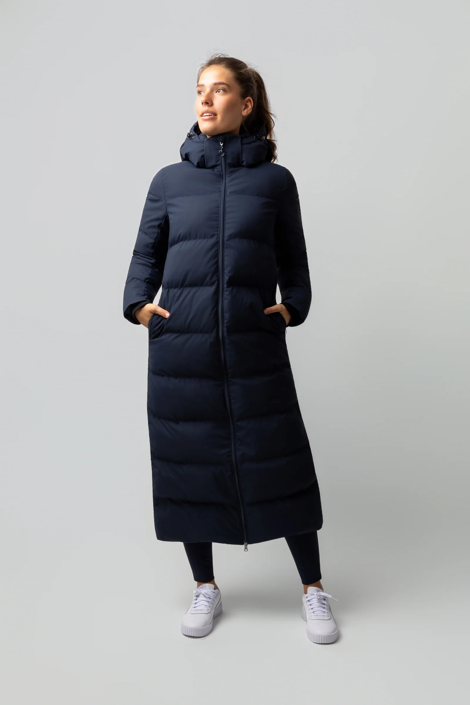 Paloma Women's Long Padded Coat Blueberry 8