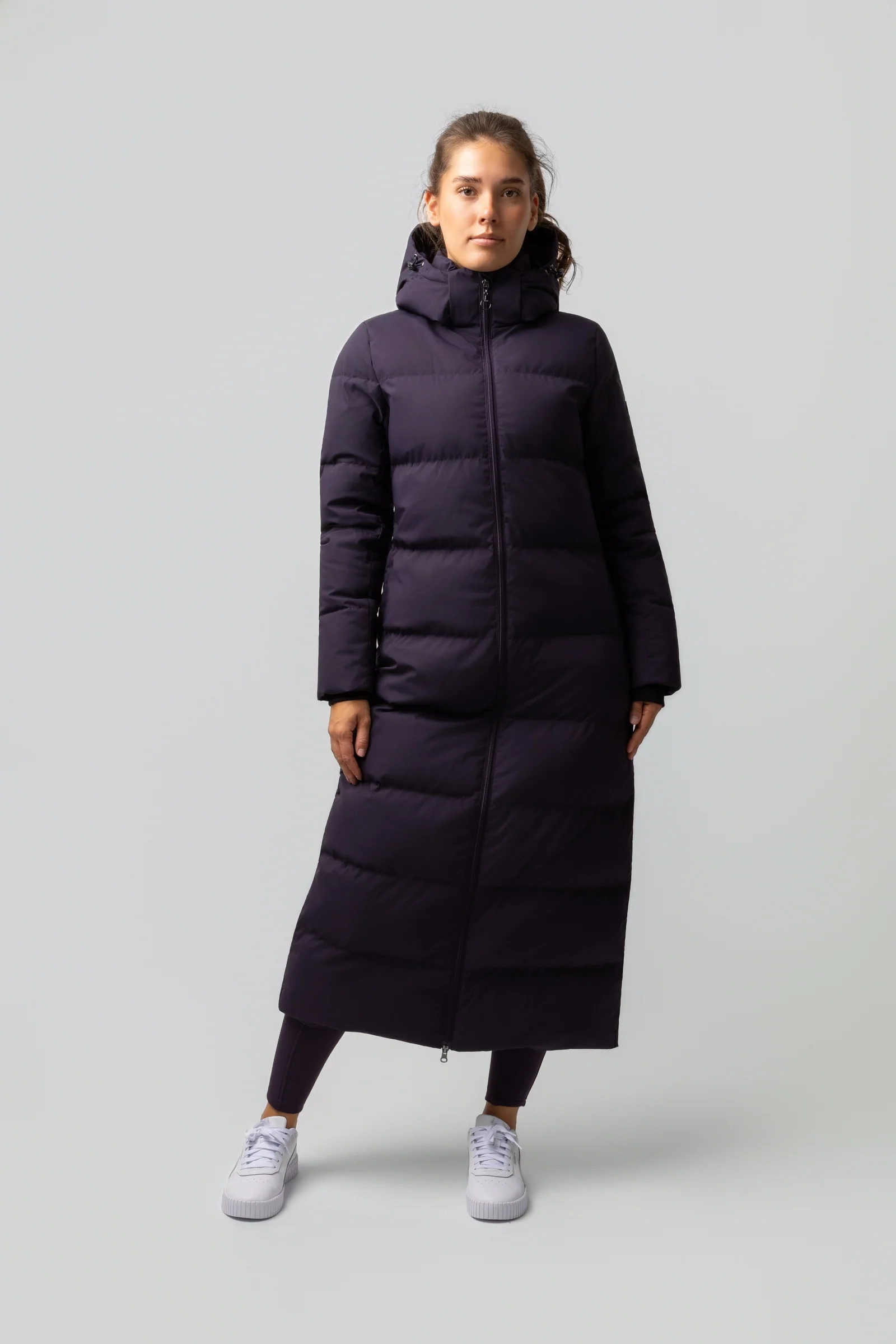 Paloma Women's Long Padded Coat Nightshade 6