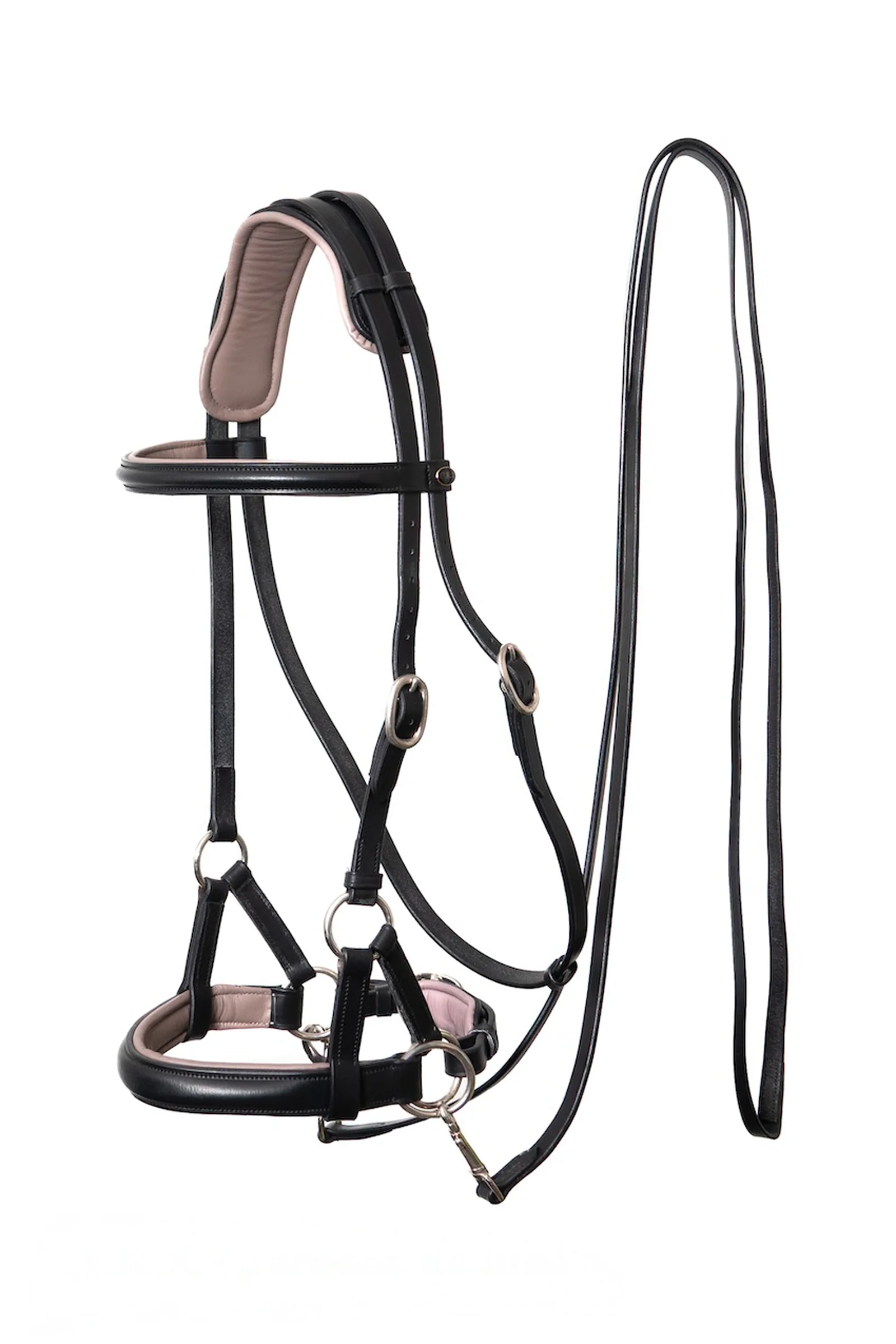 Pardoes de Luxe Sidepull (System 3) Shire Black/Grey X-Full