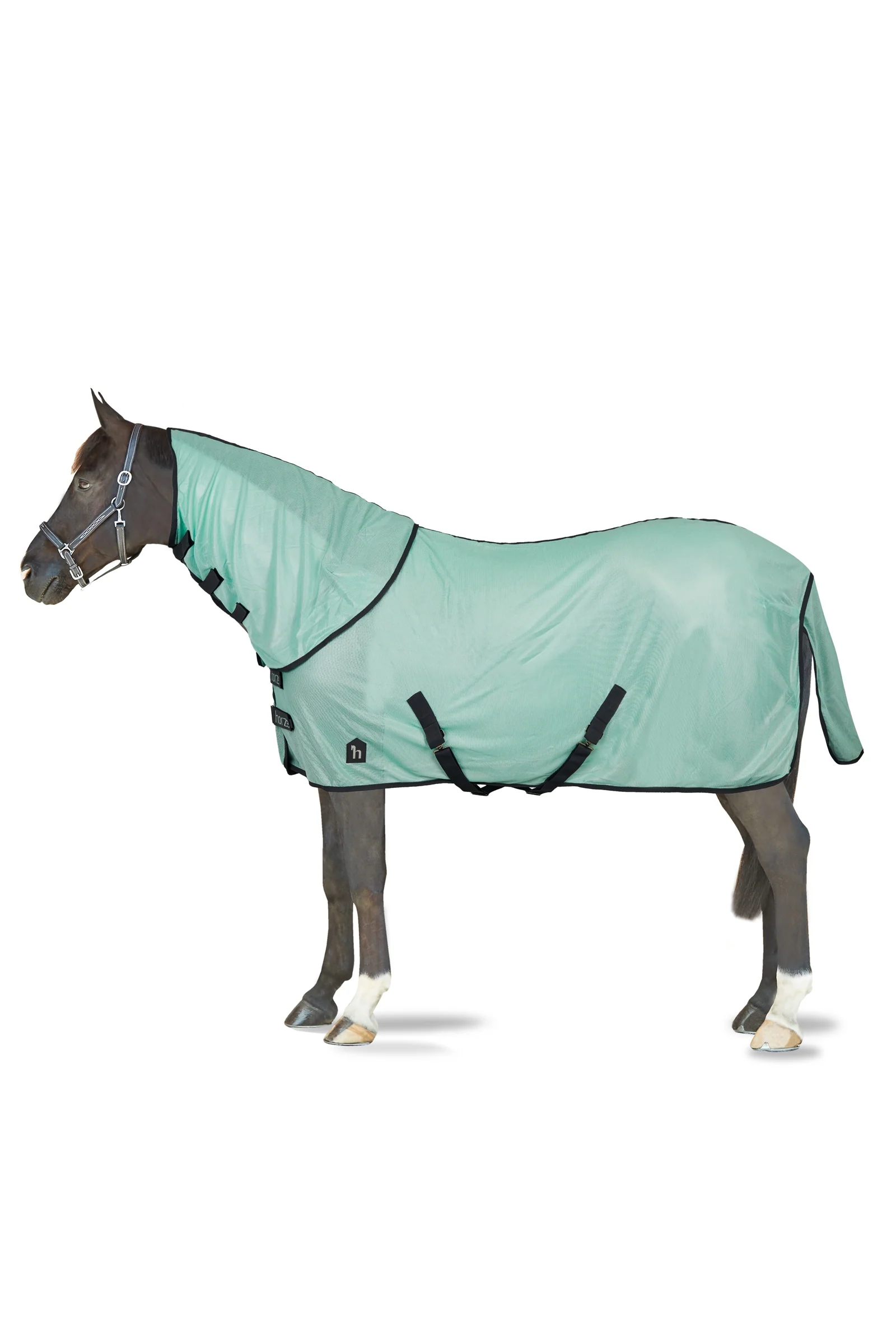 Paso Fino Fly Rug with Detachable Neck and UV Protection Brook Green 125