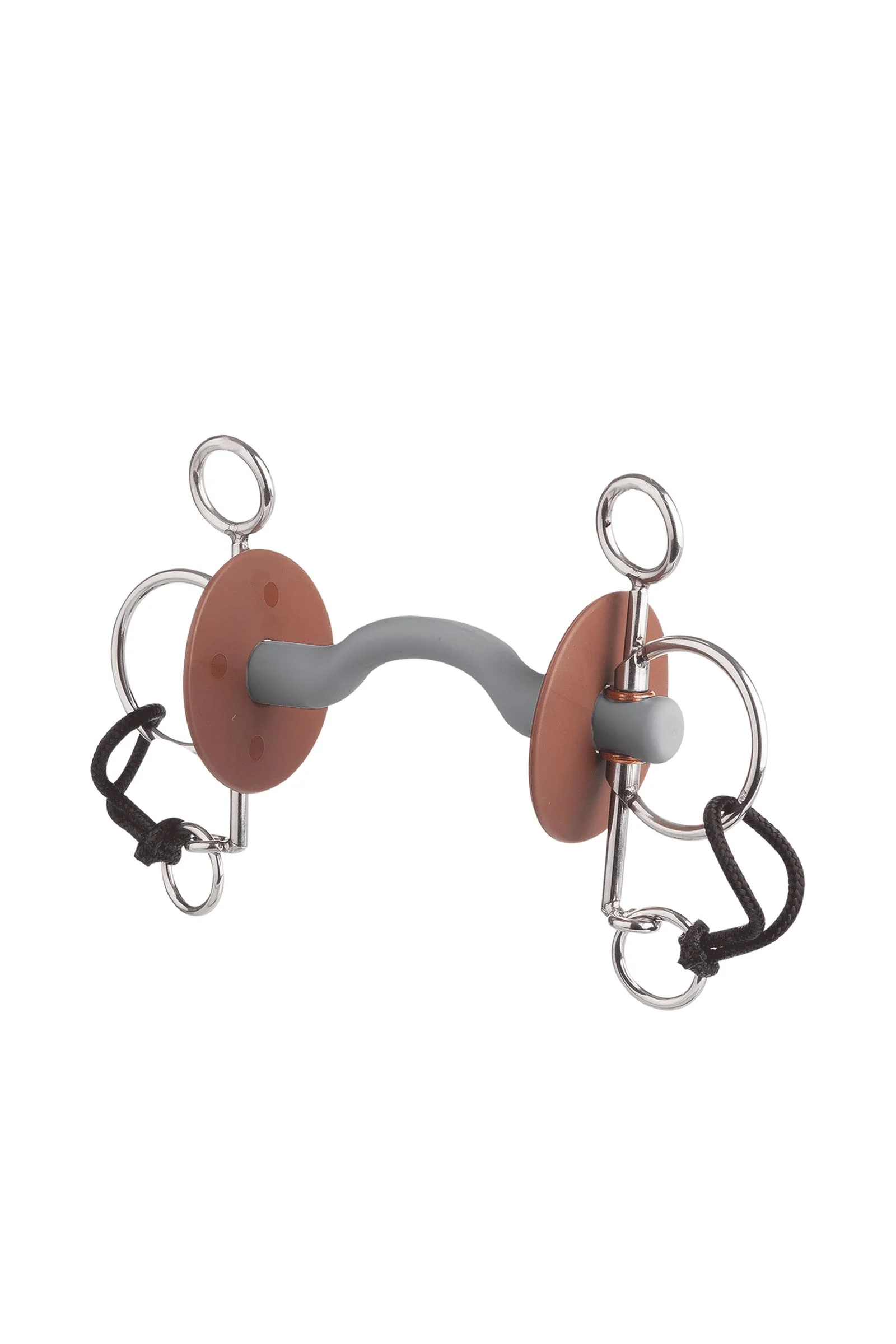 Pelham Short, Tongue Port Snaffle Soft No Color 140 mm