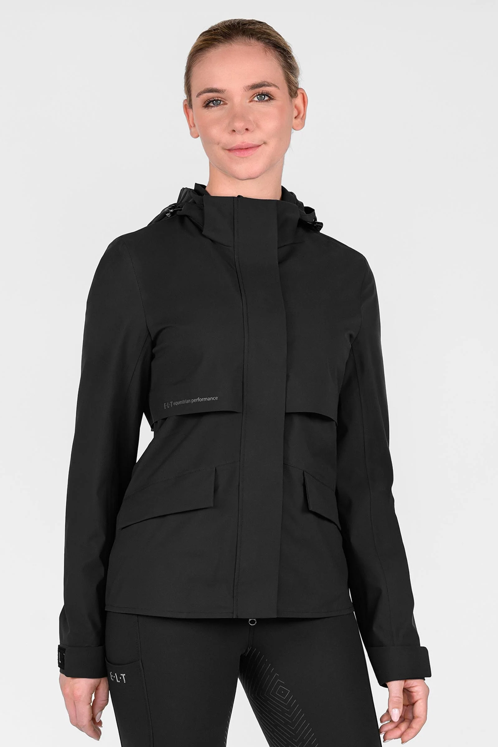 Performance Womens Rain Jacket Black L