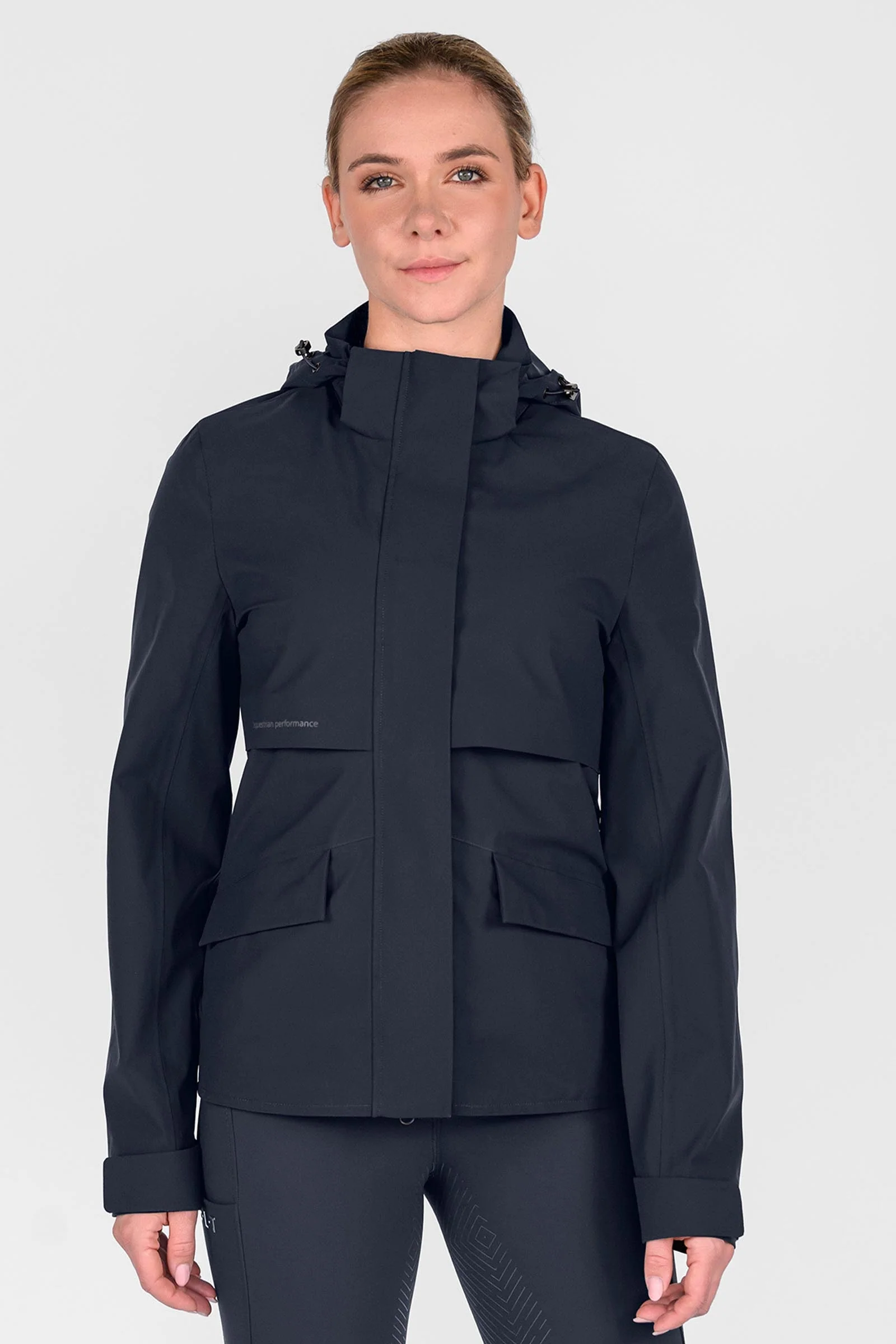 Performance Womens Rain Jacket Deepblue XXS