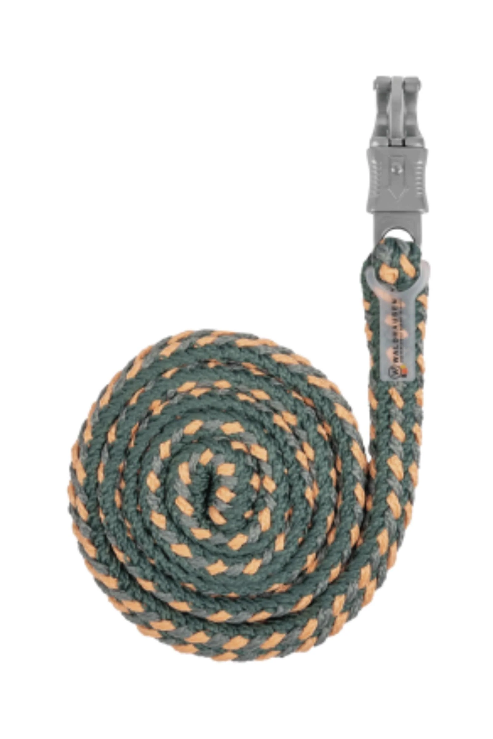 Plus Lead Rope Panic Hood Pine Green / Peach / Chrome Grey One Size