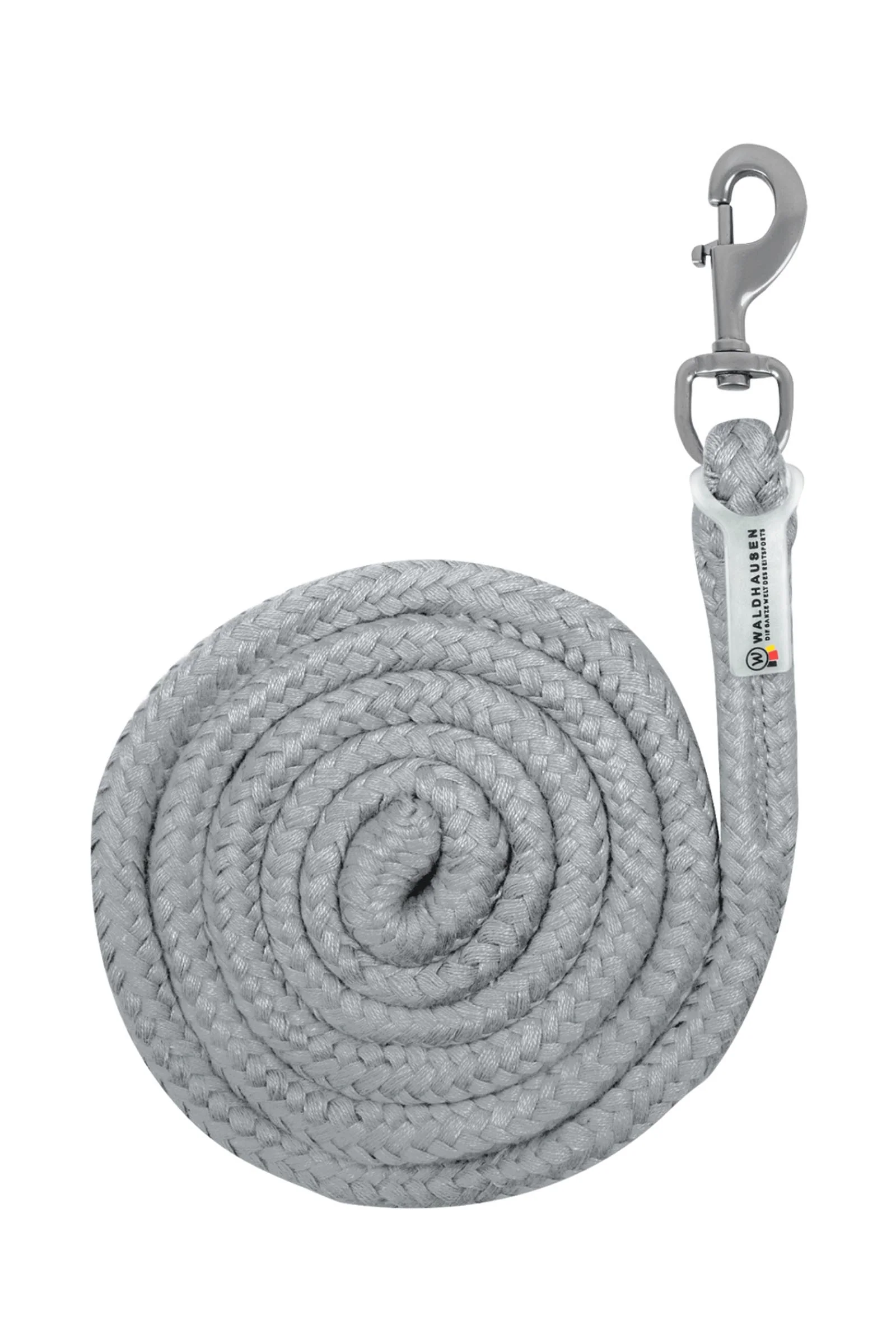 Plus Lead Rope With Snap Hook Chrome Grey One Size