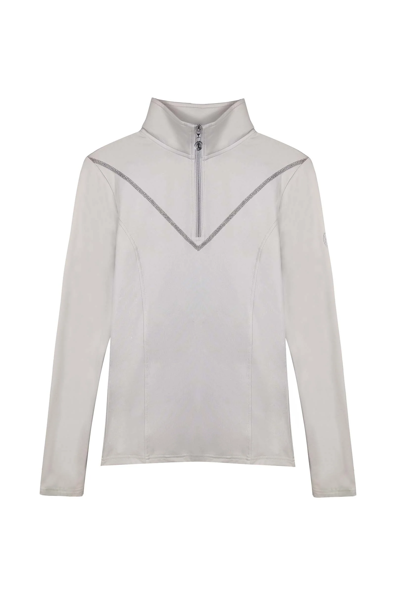 Poete Women's Warm Polo Beige L