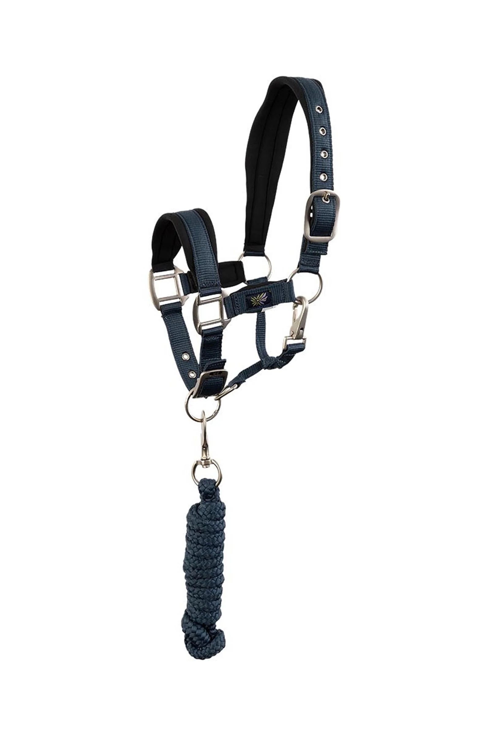 Pony / Mini Horse Halter With Lead Midnight Navy SHP
