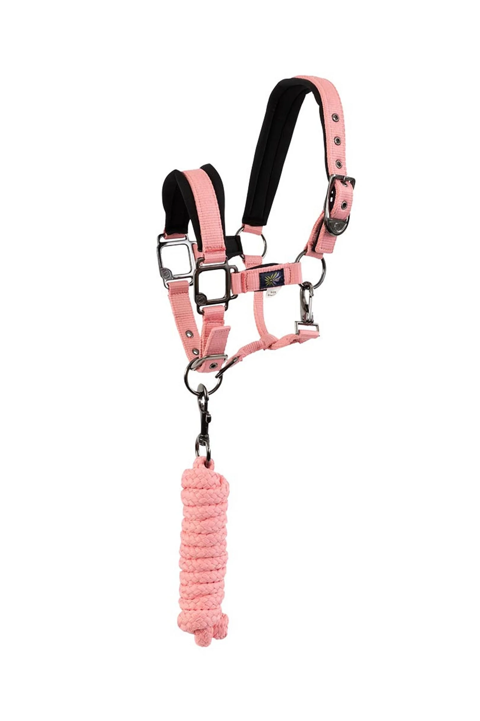 Pony / Mini Horse Halter With Lead Peach Blossom Mini