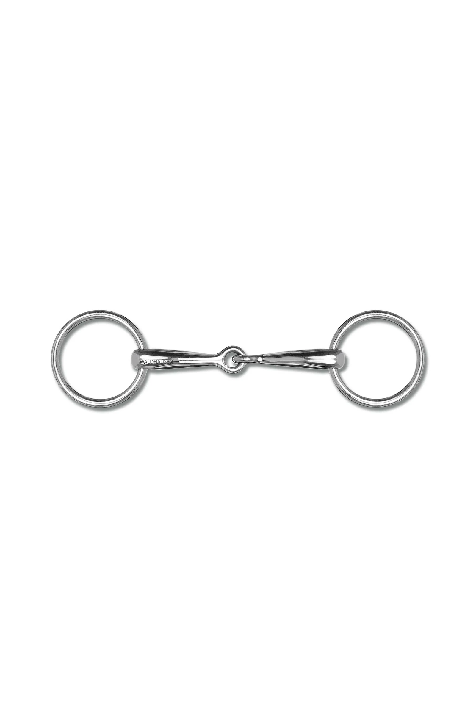 Pony-Snaffle Bit Economic, SS Solid, Single Jt., 14 mm No Color 95 mm