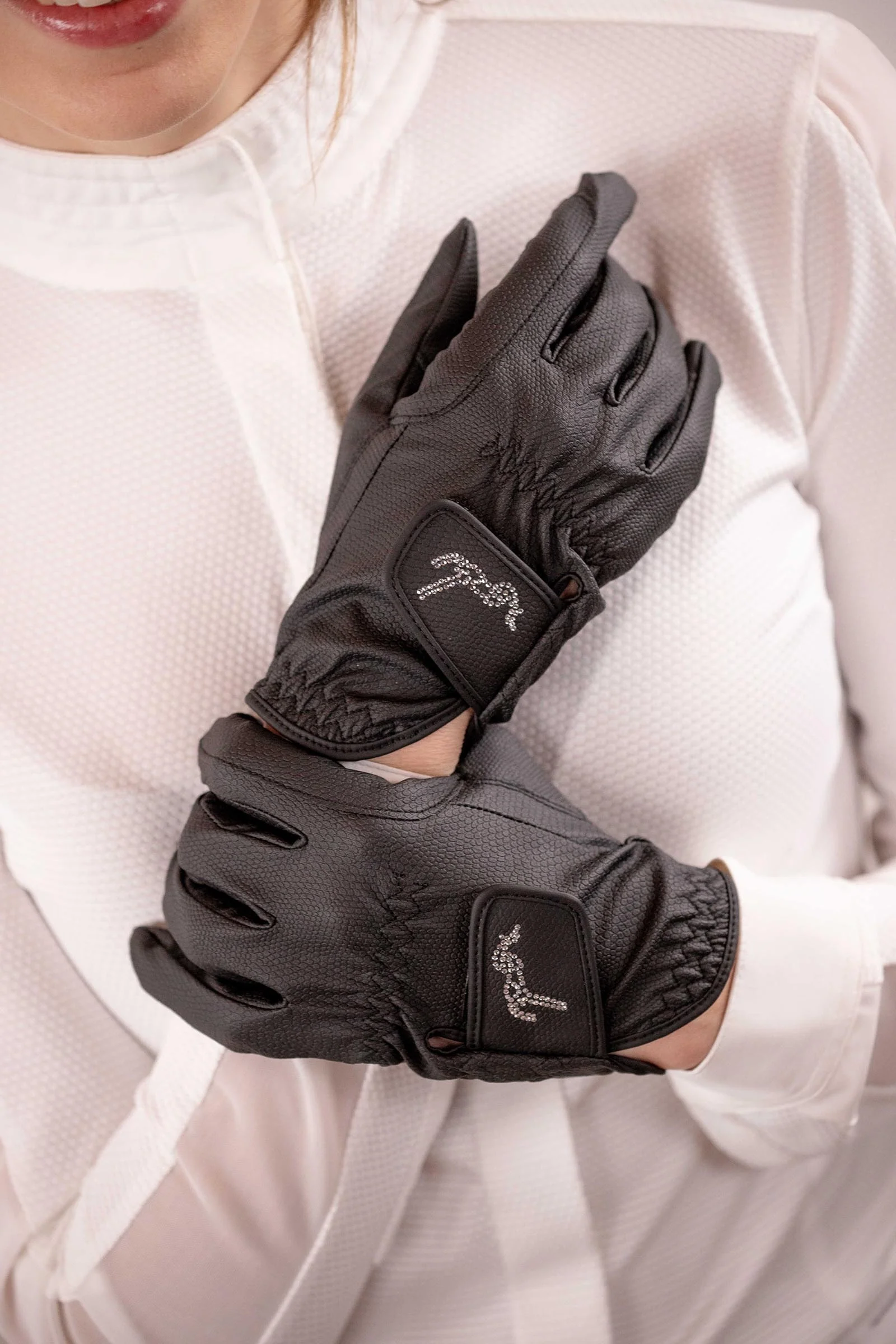 Prisma Riding Gloves Black 8
