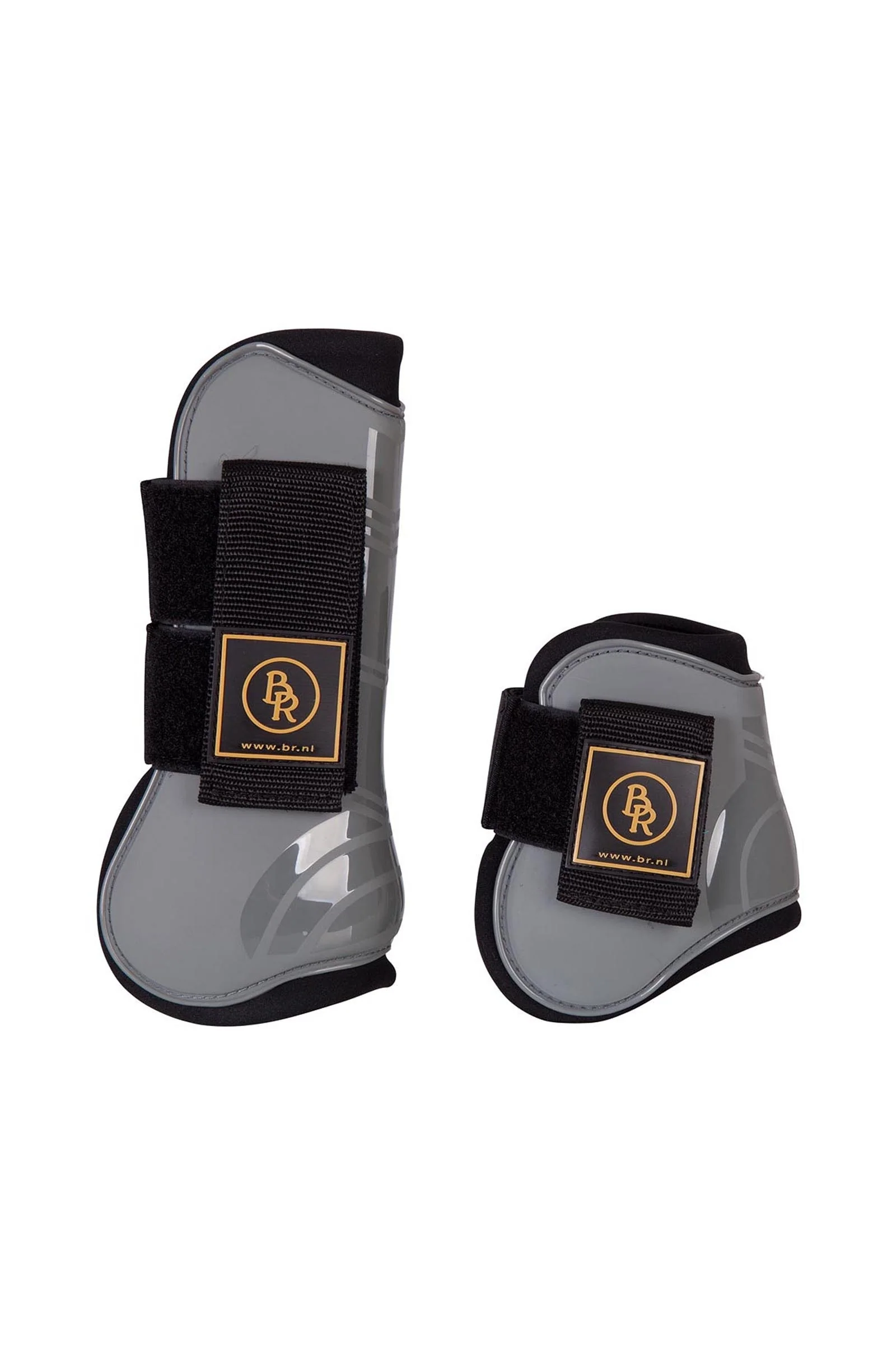 Pro Tech Tendon & Fetlock Neoprene Boots Set Grey F