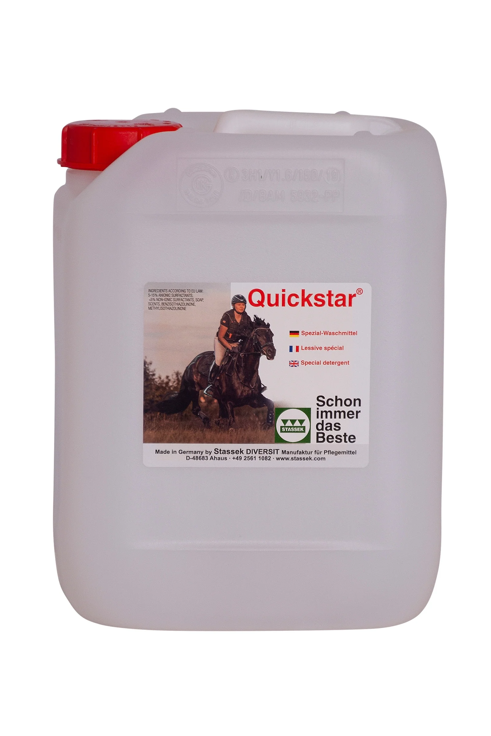Quickstar Leather and Wool Care Detergent, 5 liters Clear One Size