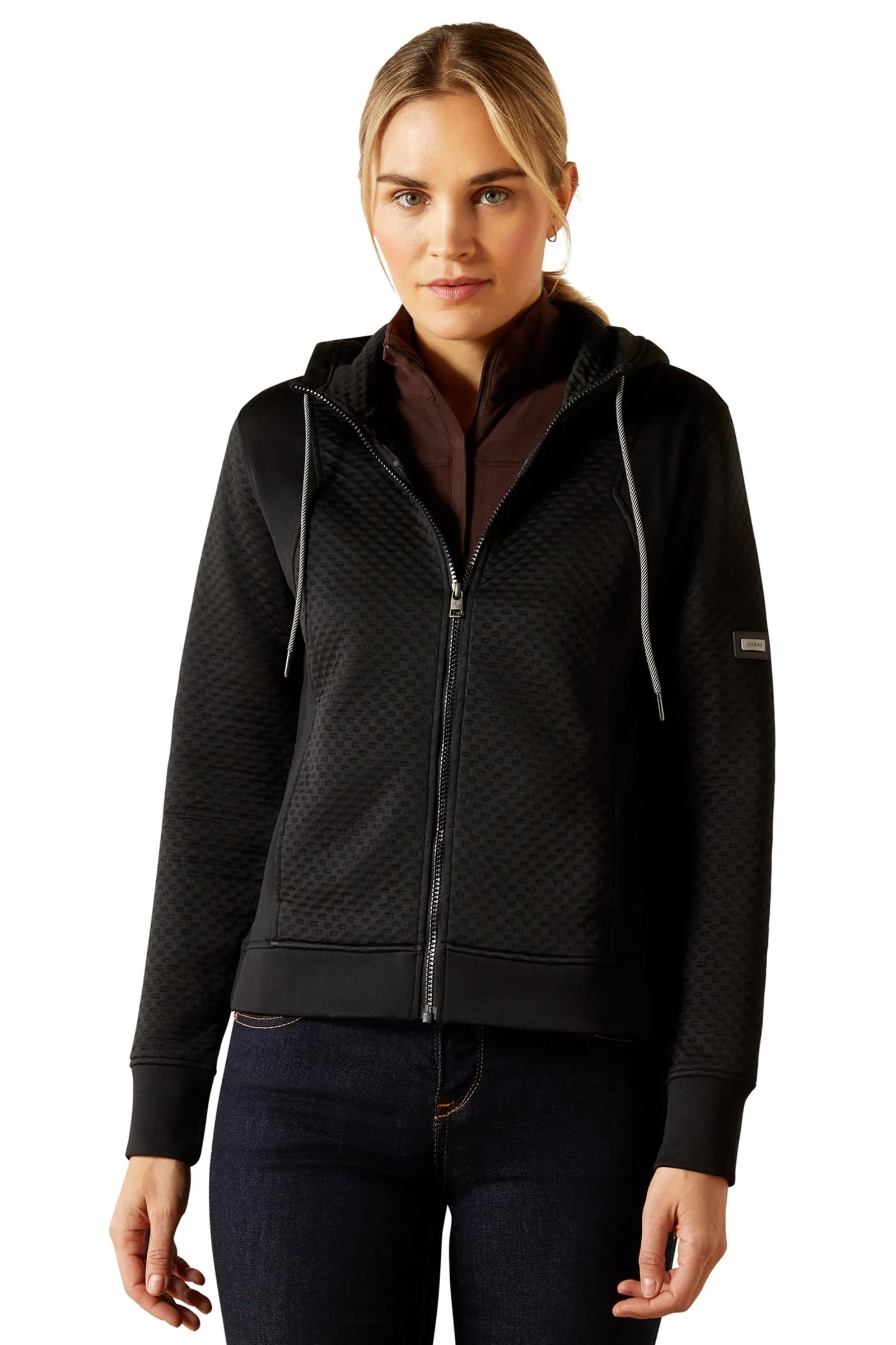 Radiance Women´s Full Zip Hooded Sweater Black XS