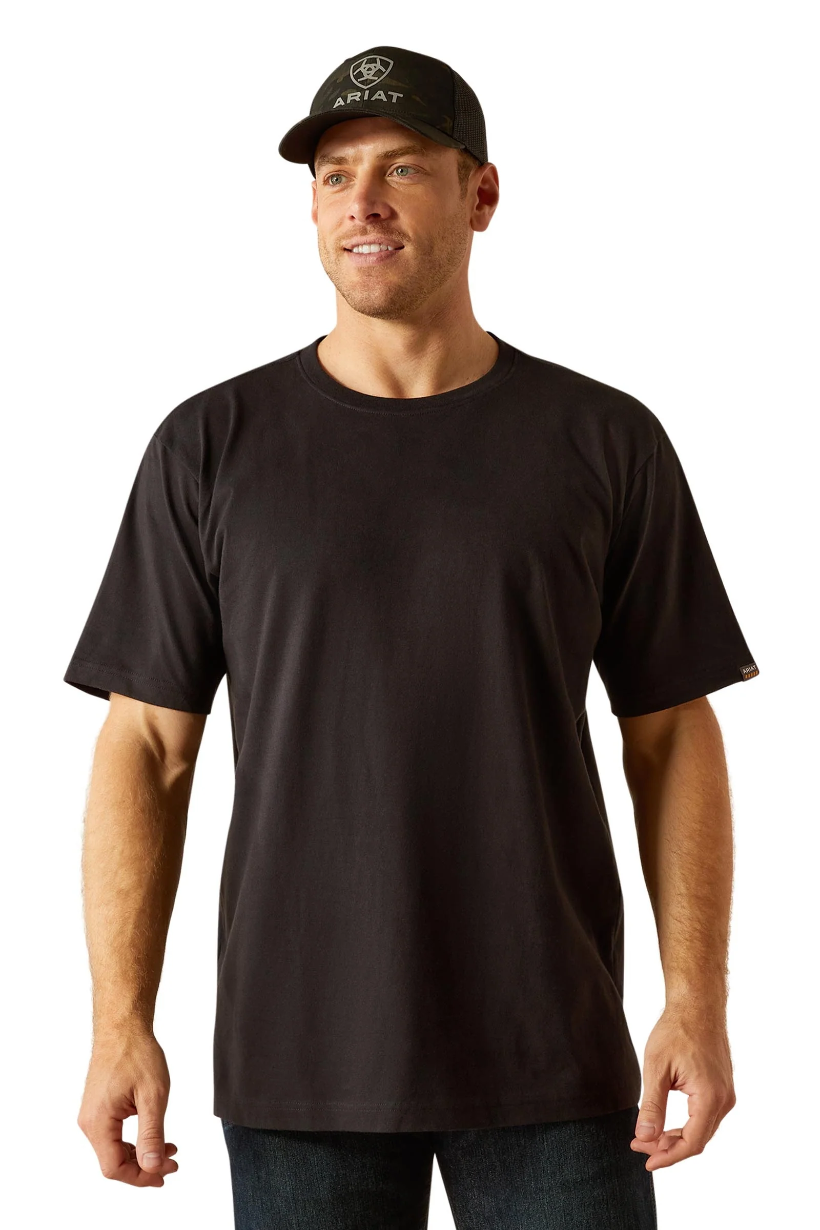 Rebar Cotton Strong Standard Men's T-Shirt Black XS