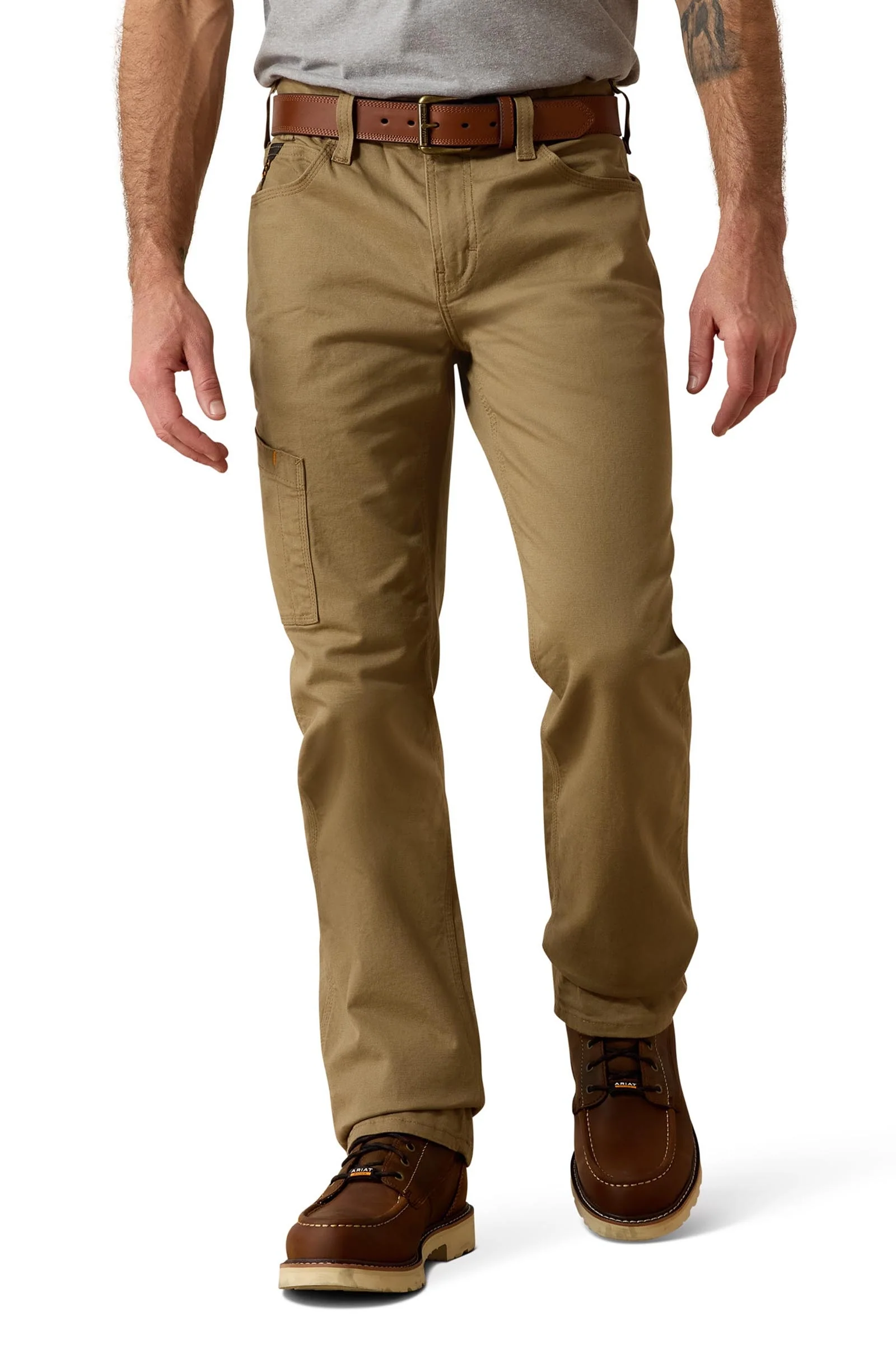 Rebar M7 Slim DuraStretch Made Tough Straight Men's Trouser Field Khaki 29 34