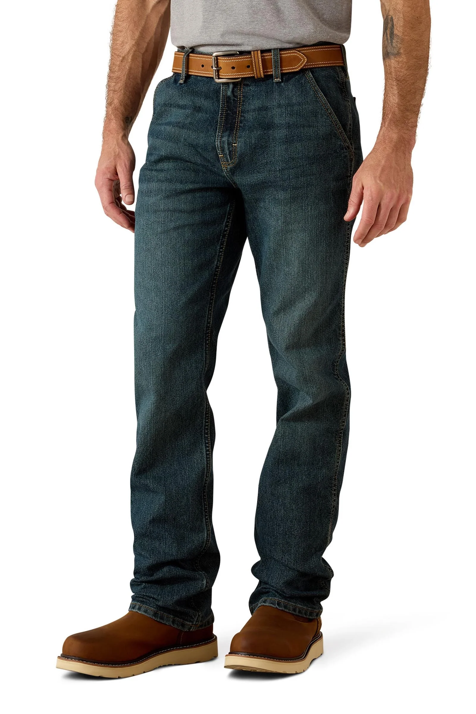 Rebar M7 Slim DuraStretch Men's Workhorse Straight Leg Jeans Mccoy 32 34 32