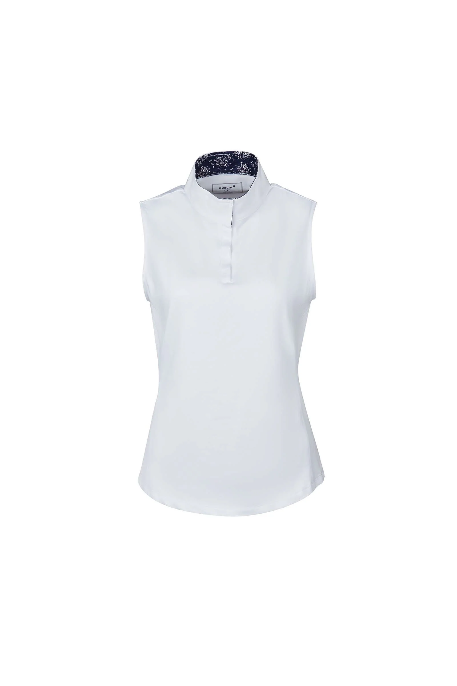 Ria Sleeveless Women's Competition Shirt White/Dark Blue L