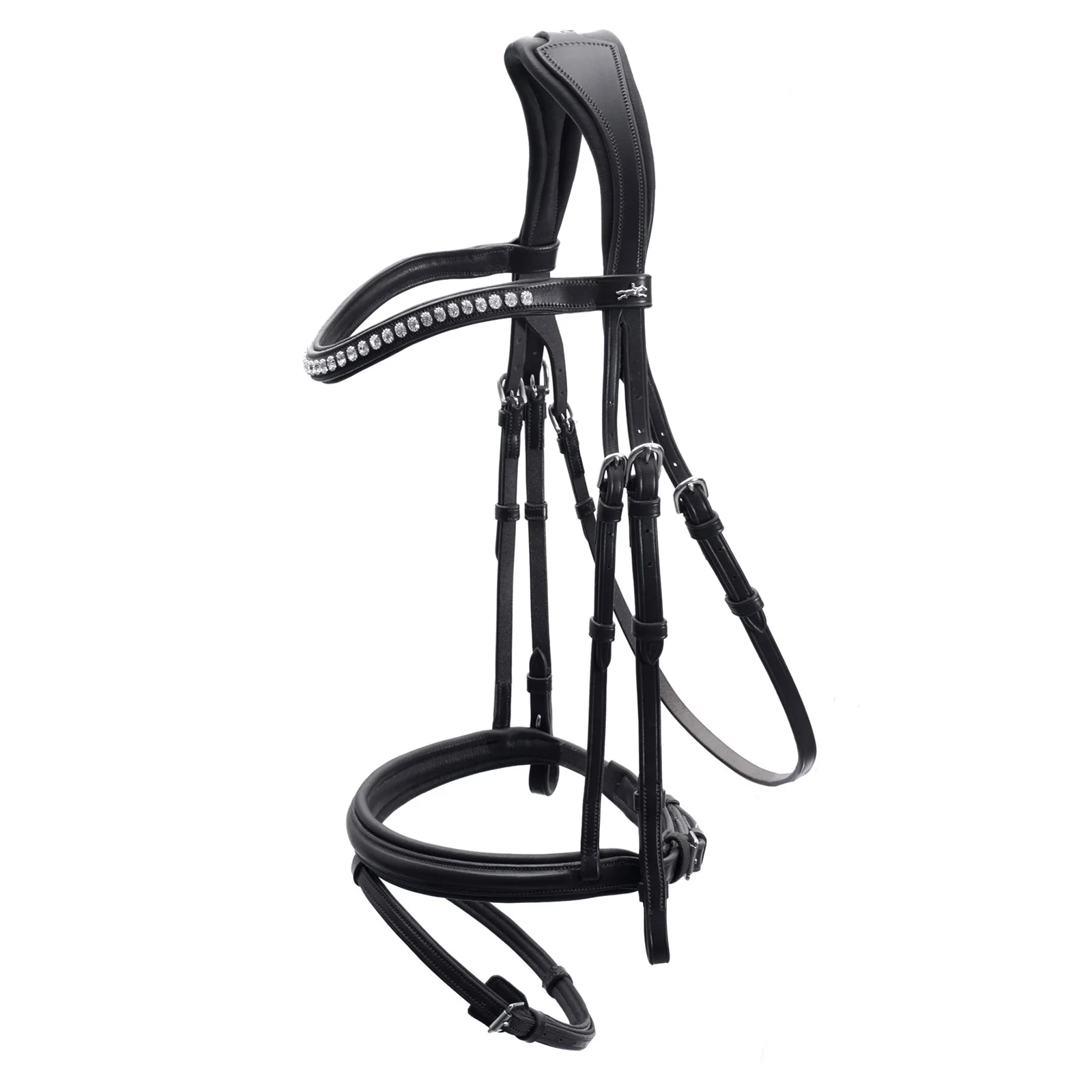 Rome Select Bridle Black/Crystal C