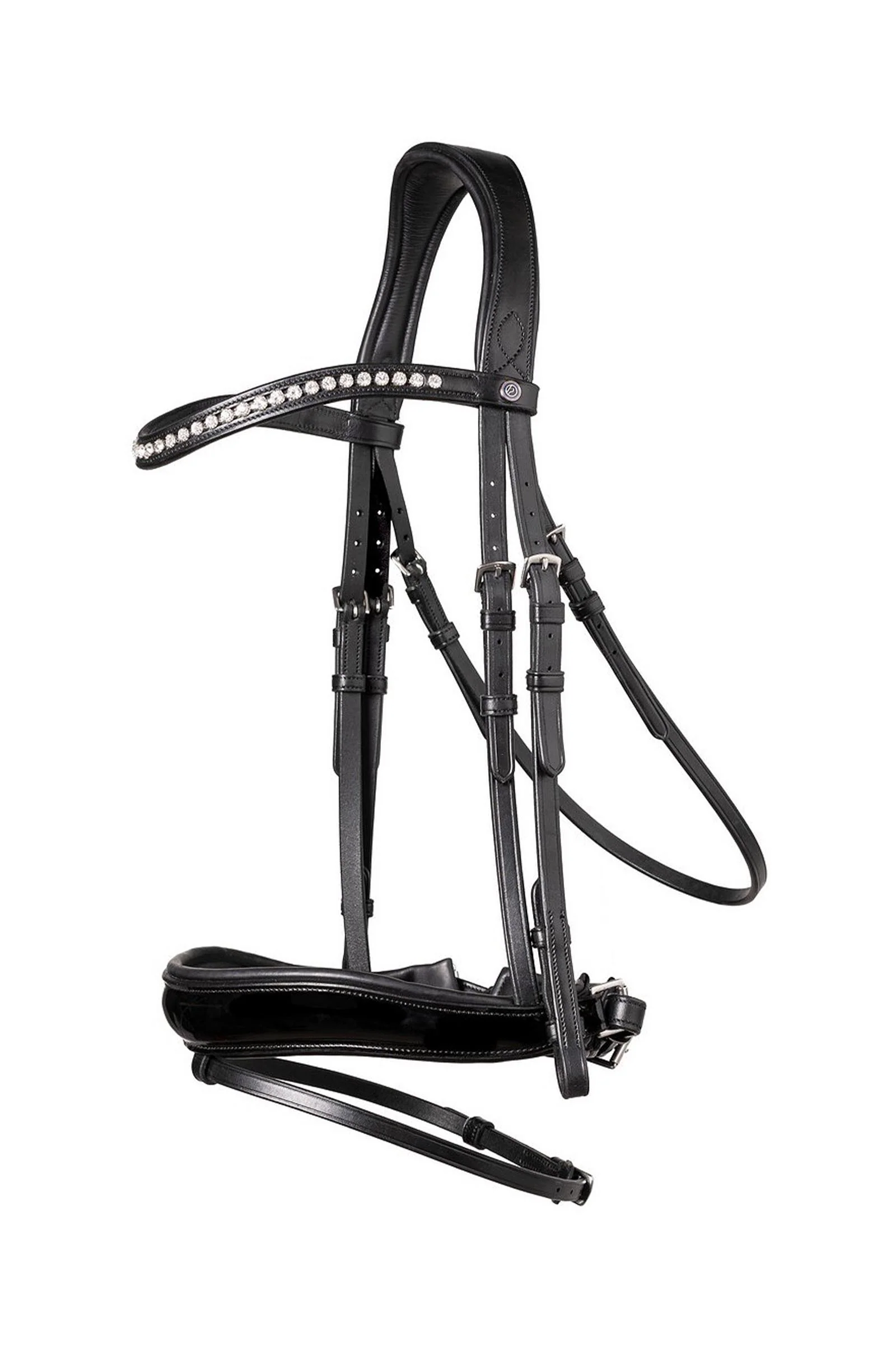 Rotterdam Large Patent Crank Bridle Black/Black F
