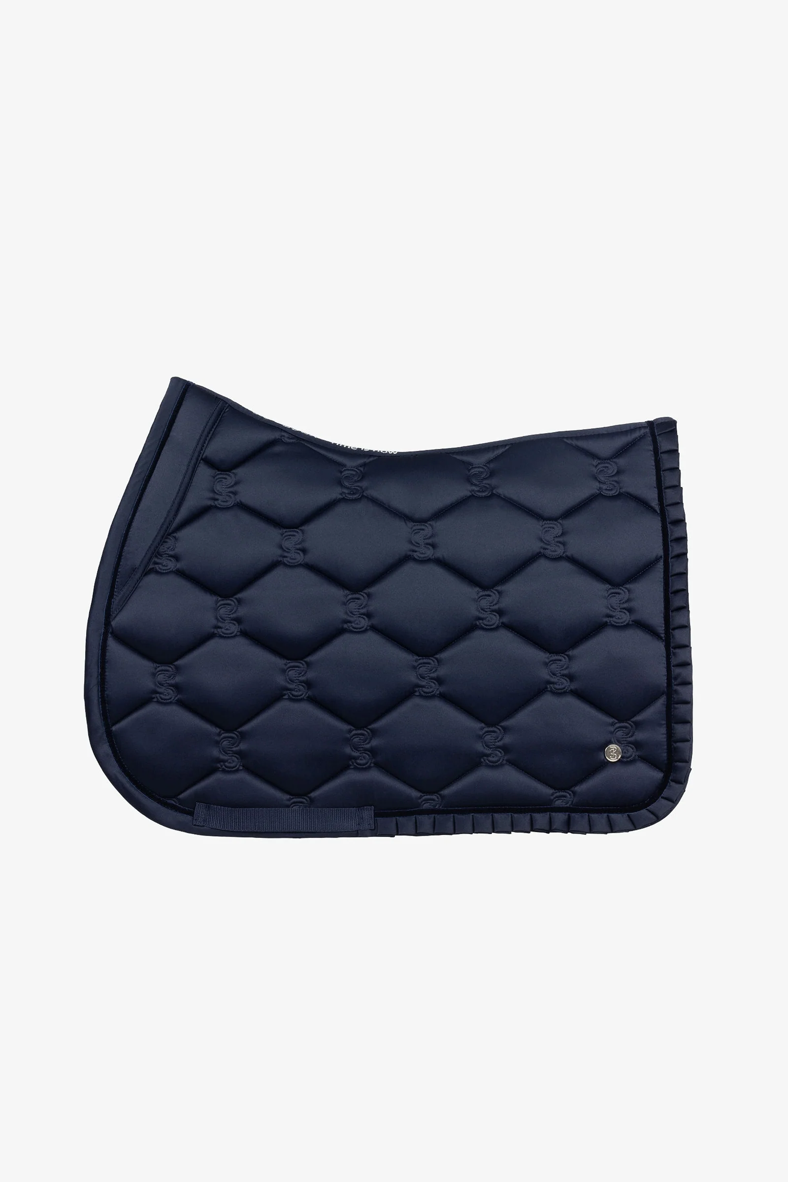 Ruffle Jump Saddle Pad DB/AB C
