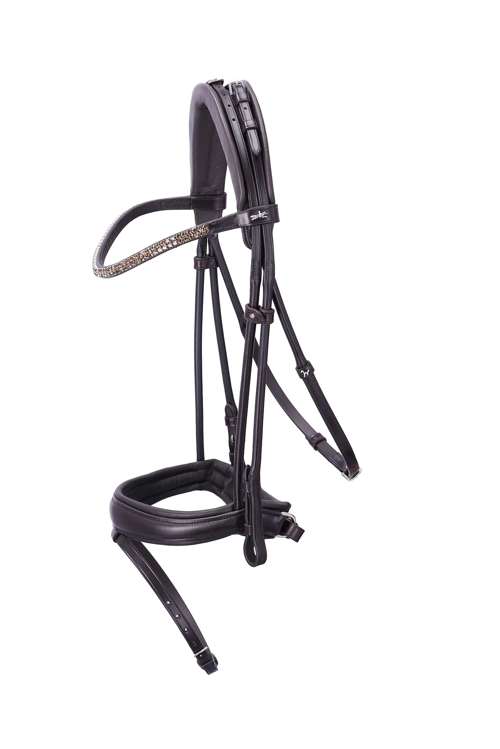 Satchmo Bridle - Isabell Werth Collection espresso/silver F