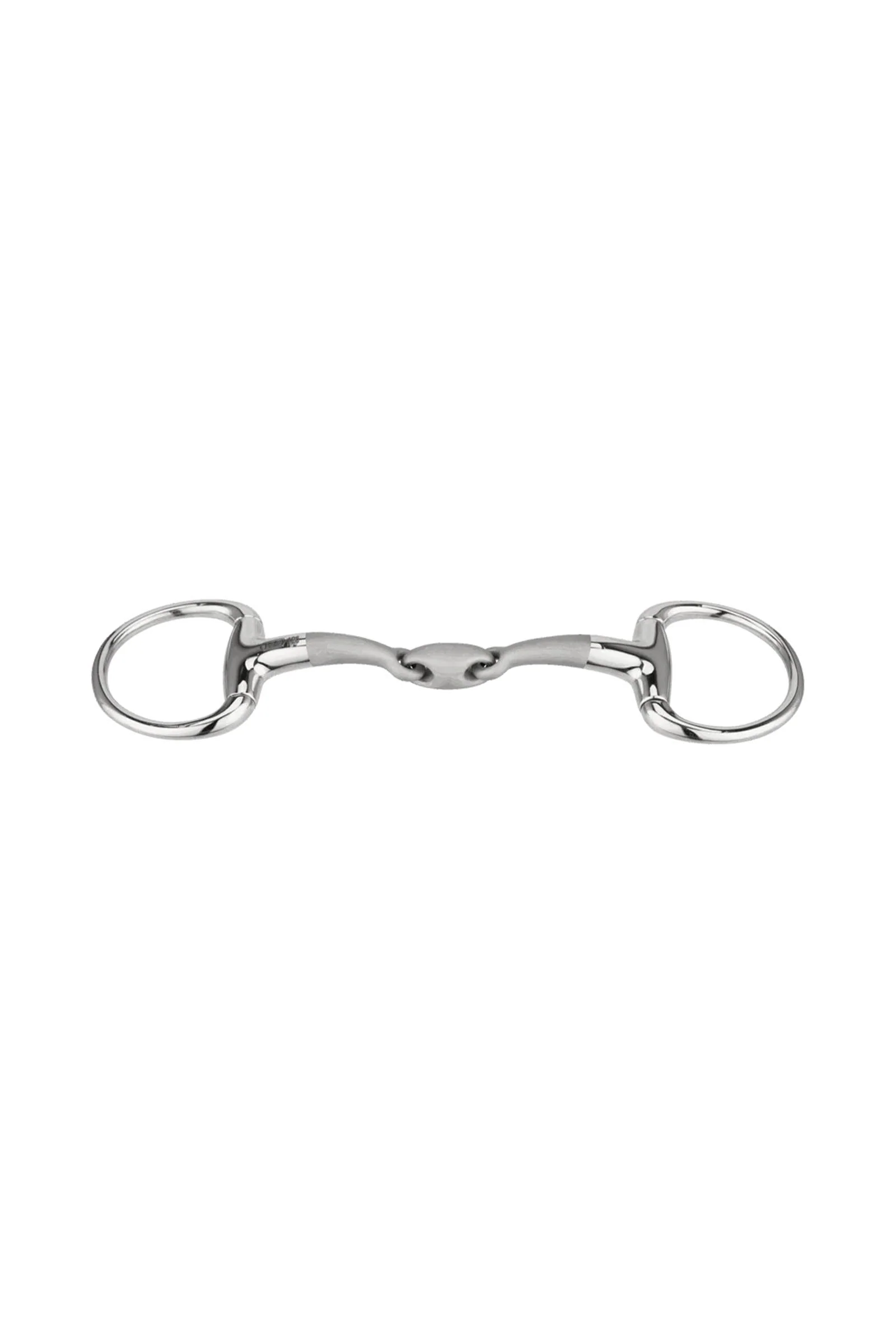 Satinox Eggbutt Bit, Single Jt. 12 mm, Stainless St. Metall 105 mm