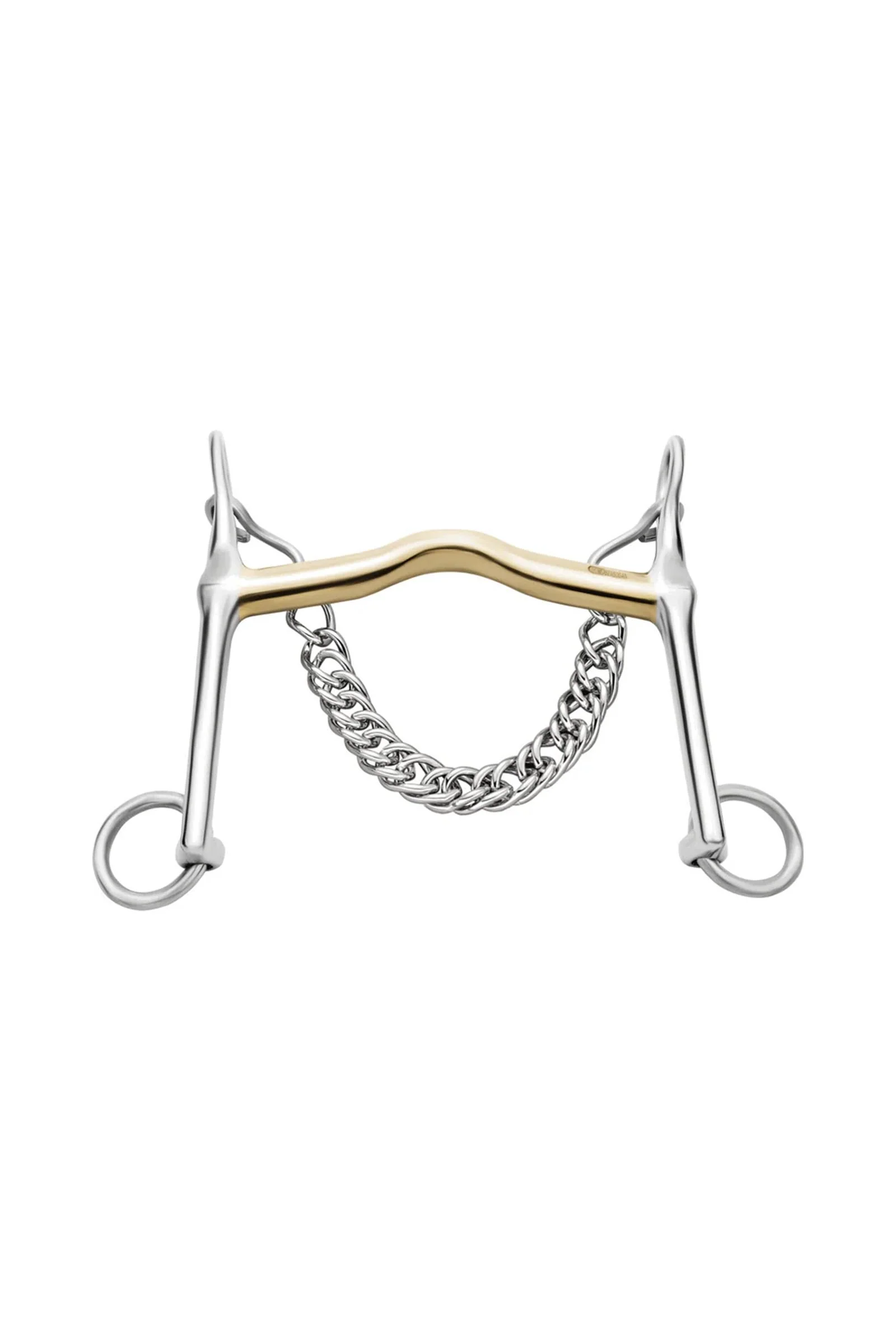 Satinox Pony/Icel.CM Kimblehook, Mullen Mouth 14mm, Stainless St. Metall 115 mm