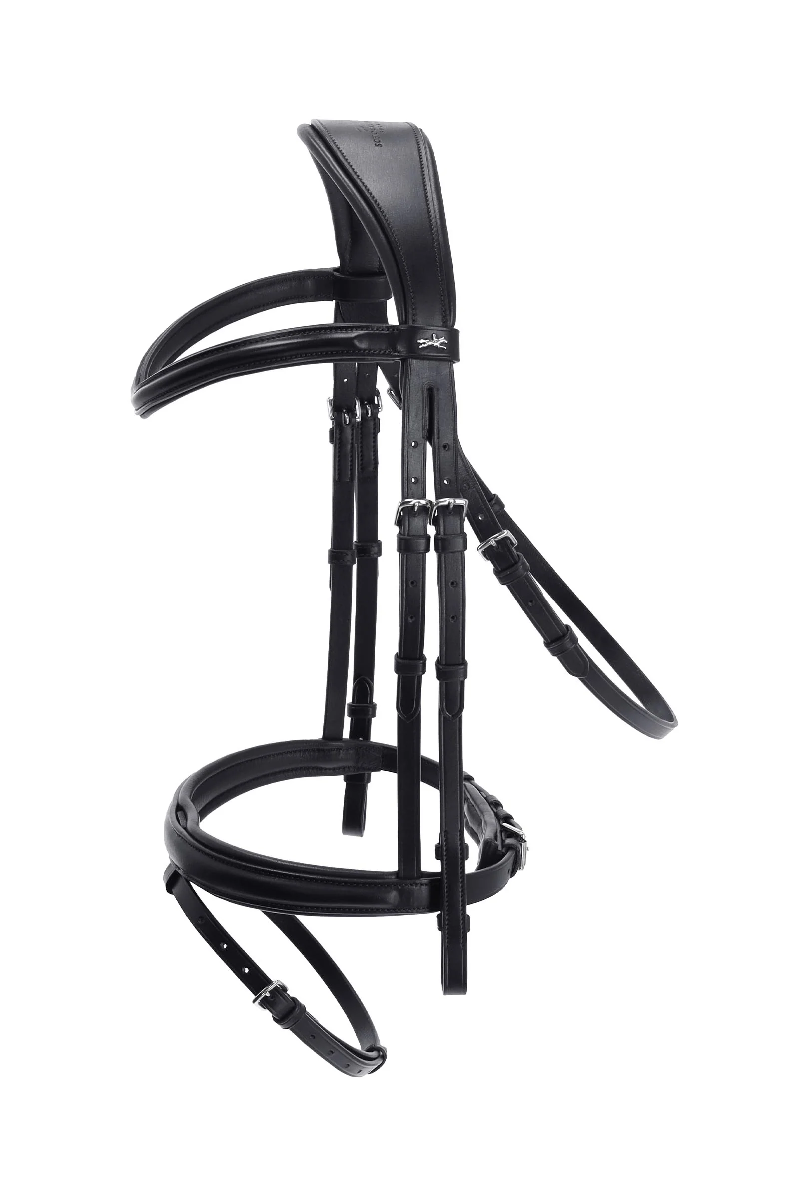 Schockemoehle Sports SP Monza Bridle Black/Silver F