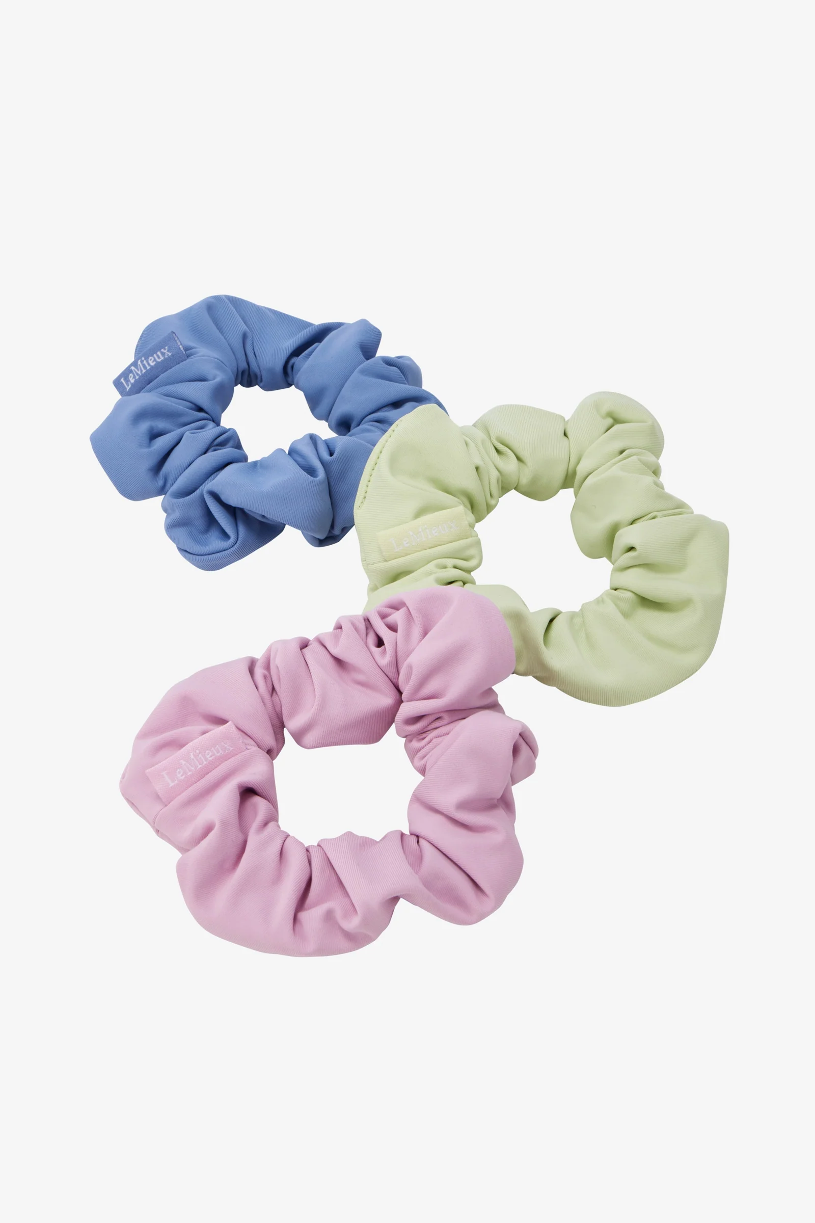 Scrunchies 3 Pack Macaron/Fondant One Size