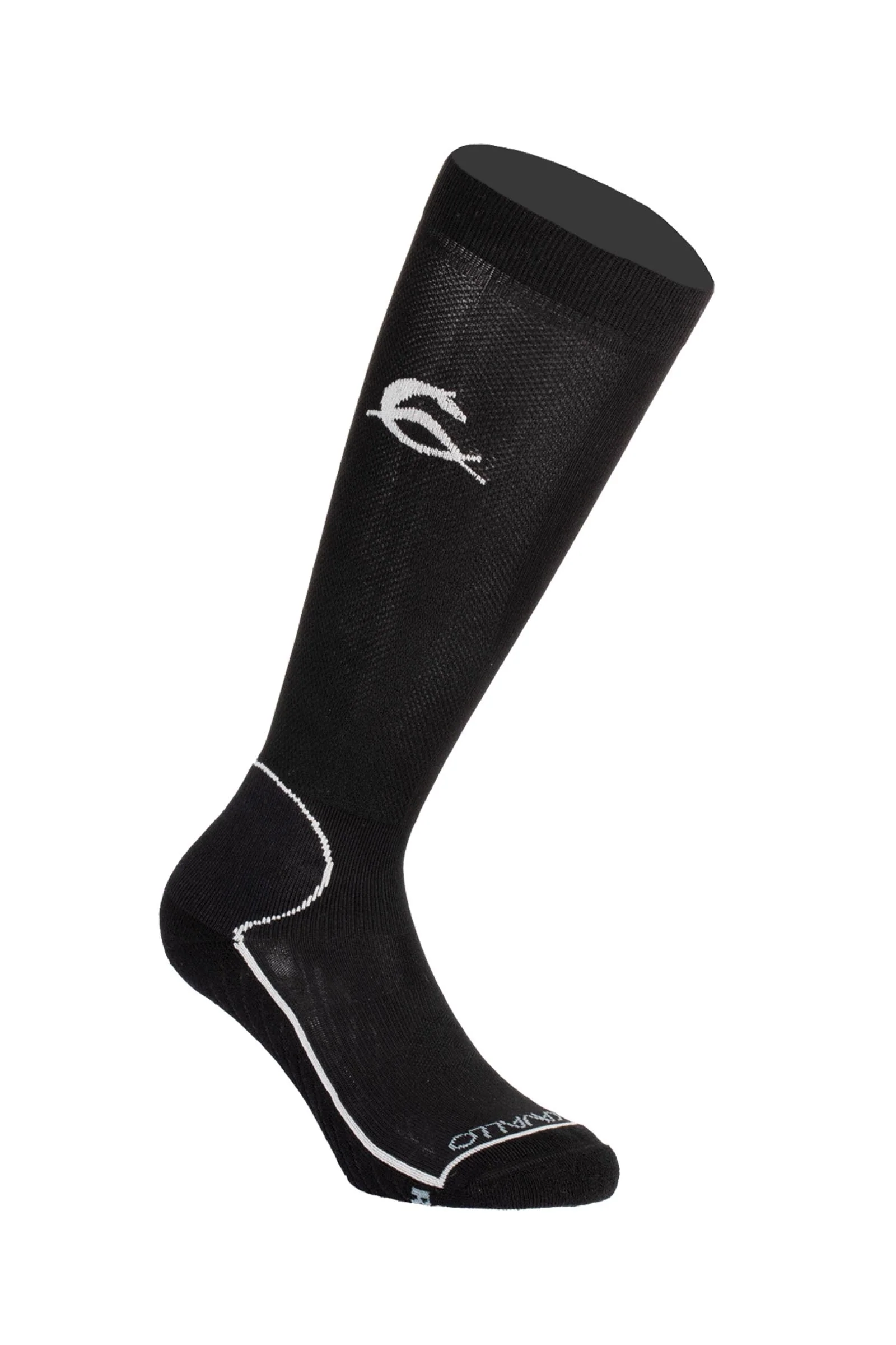 Seamless Deocell Socks Black 6-8