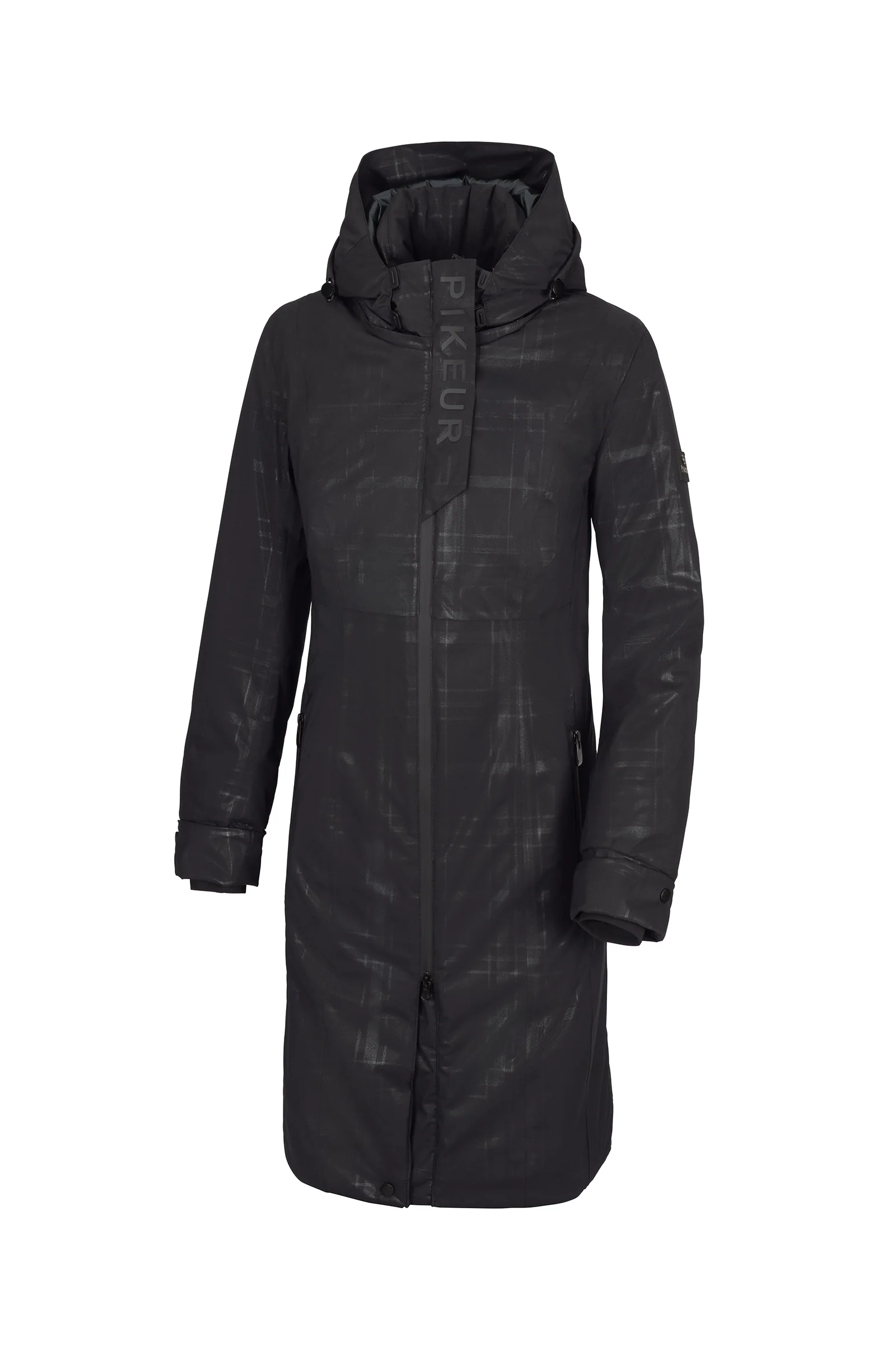 Selection Women's Raincoat Charcoal Grey 10