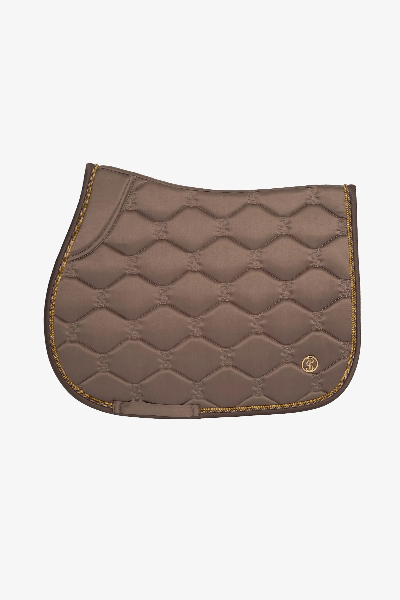 Signature Jumping Saddle Pad Greige F
