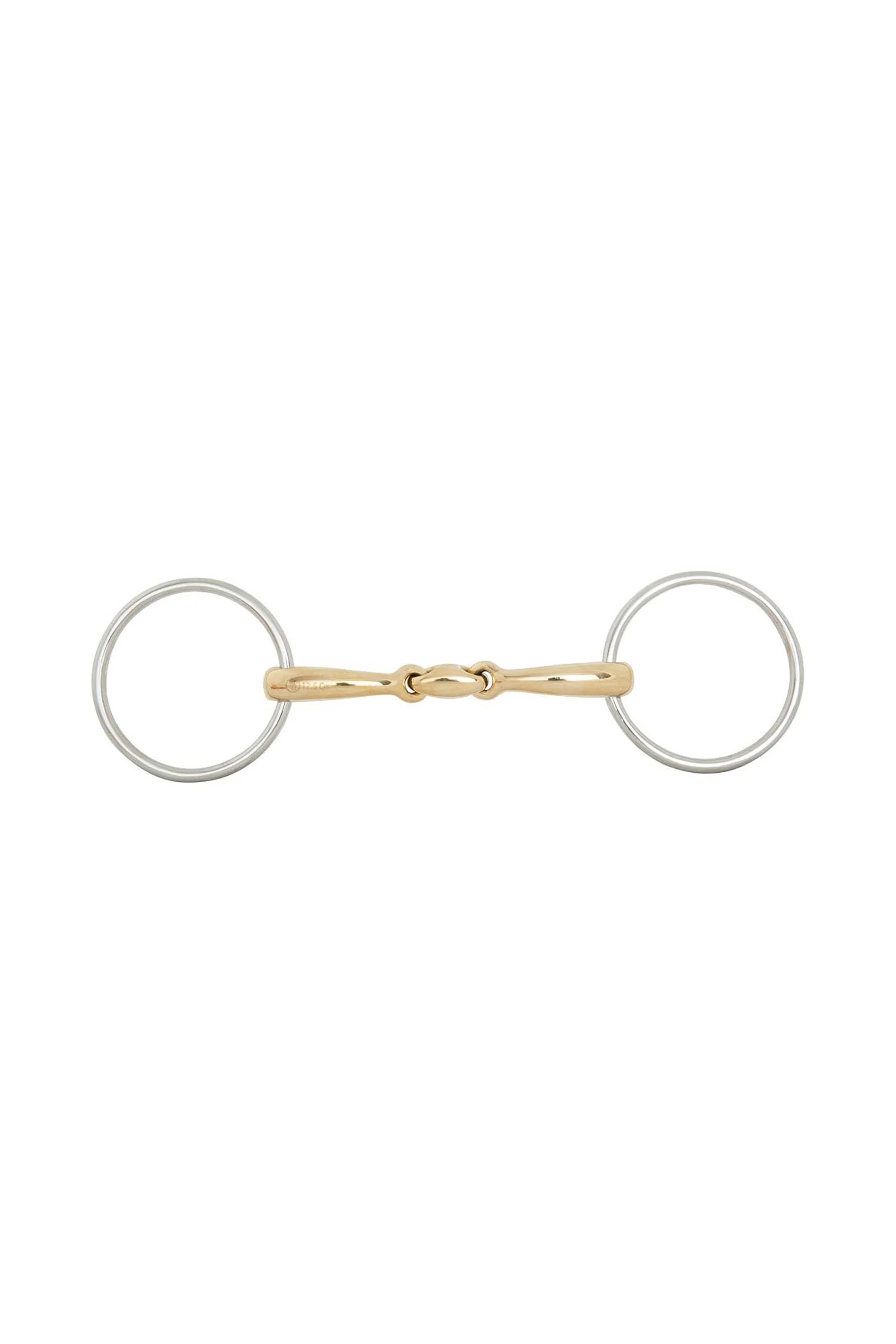 Soft Contact Loose Ring Snaffle, Double Jtd., 16 mm GO 115 mm
