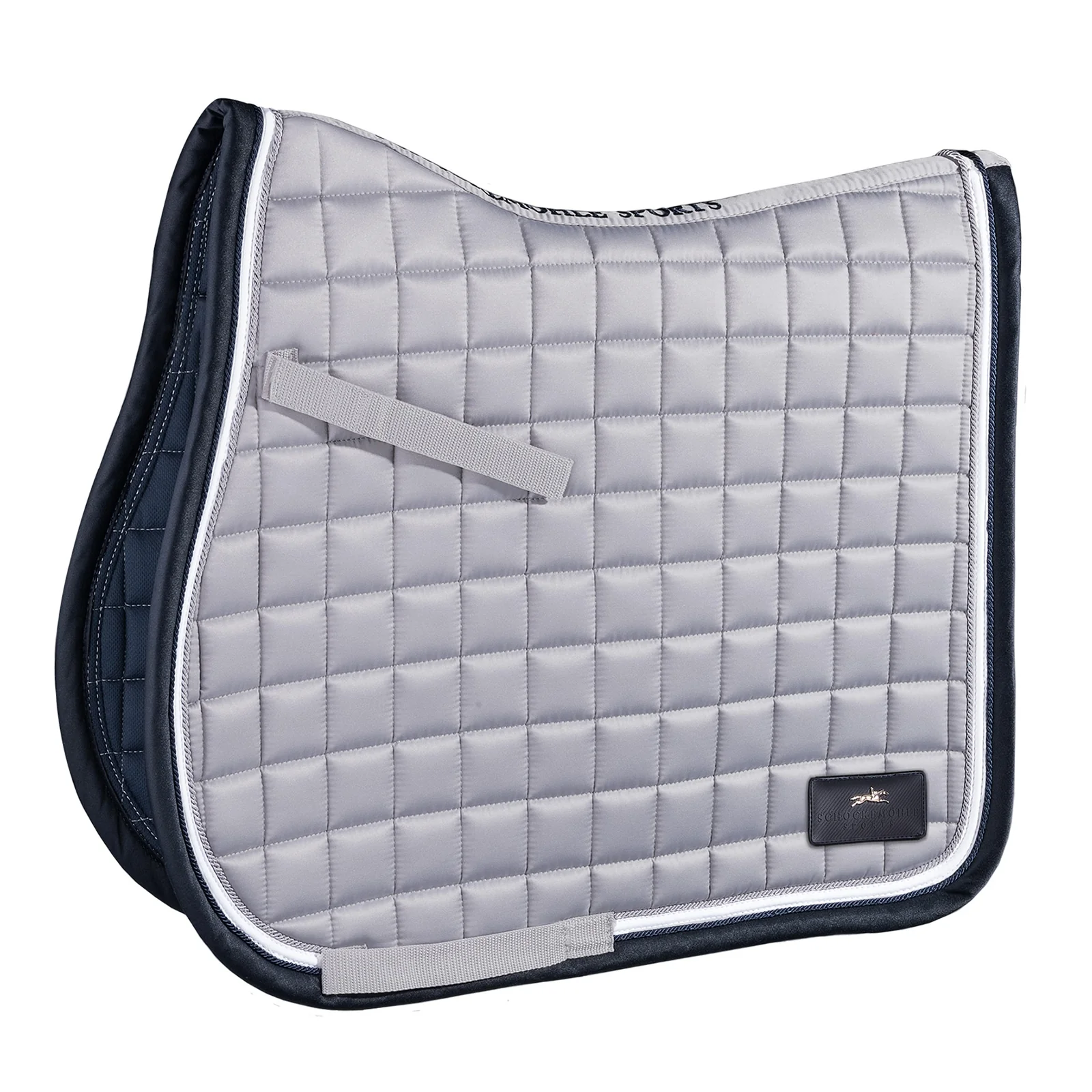 Spirit Pad Dressage Saddle Pad Silver F