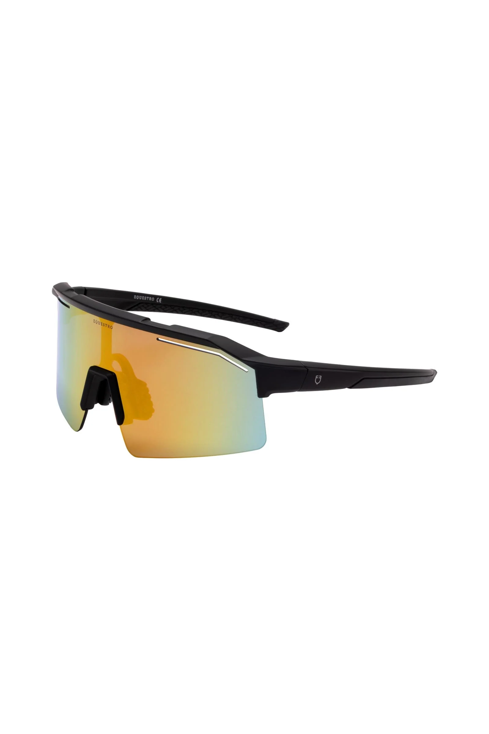 SS2026 Soleil Sports Polarized Sunglasses Black Matt/Gold Revo One Size