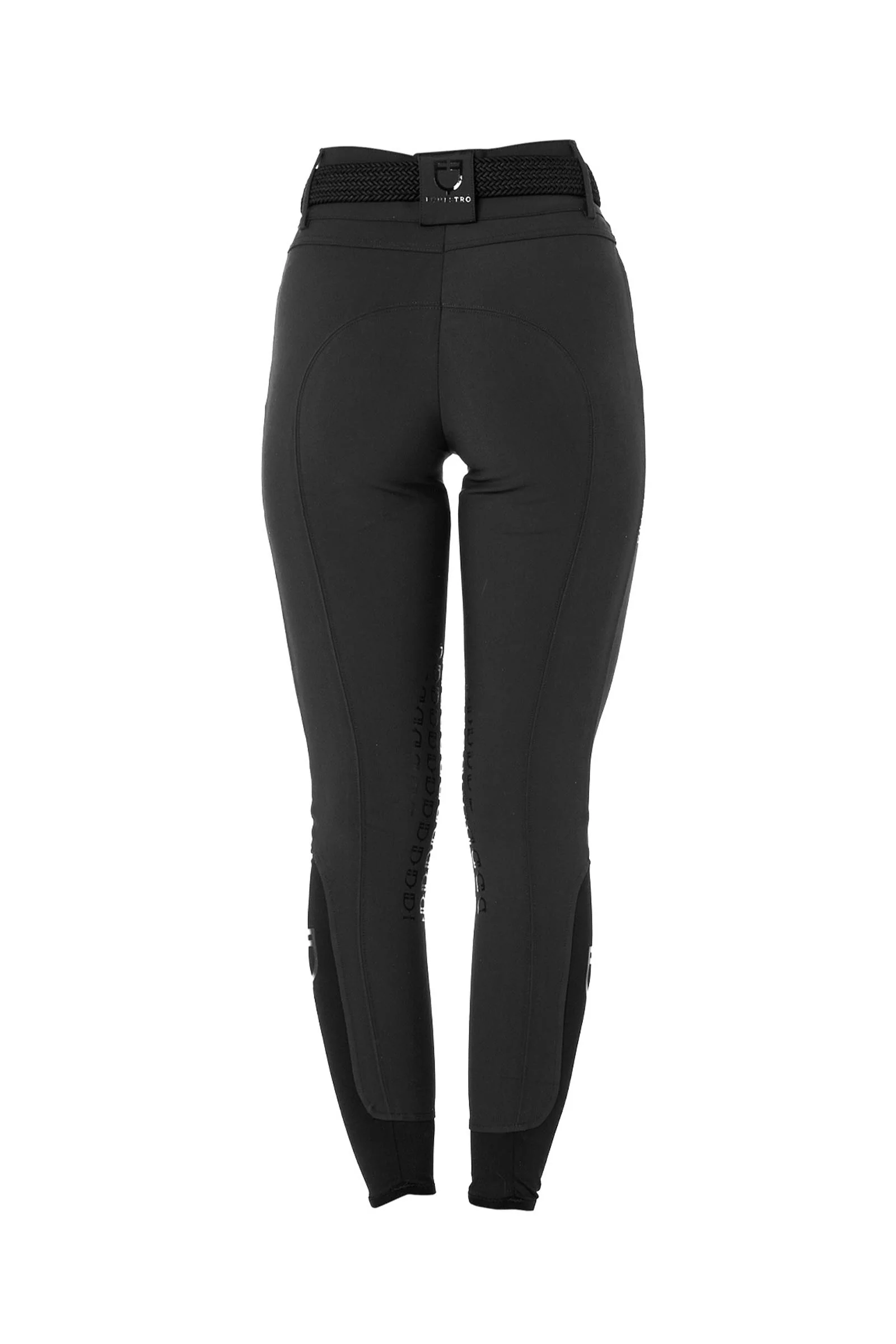 SS2026 Women's High Waisted Breeches Knee Grip Black 8