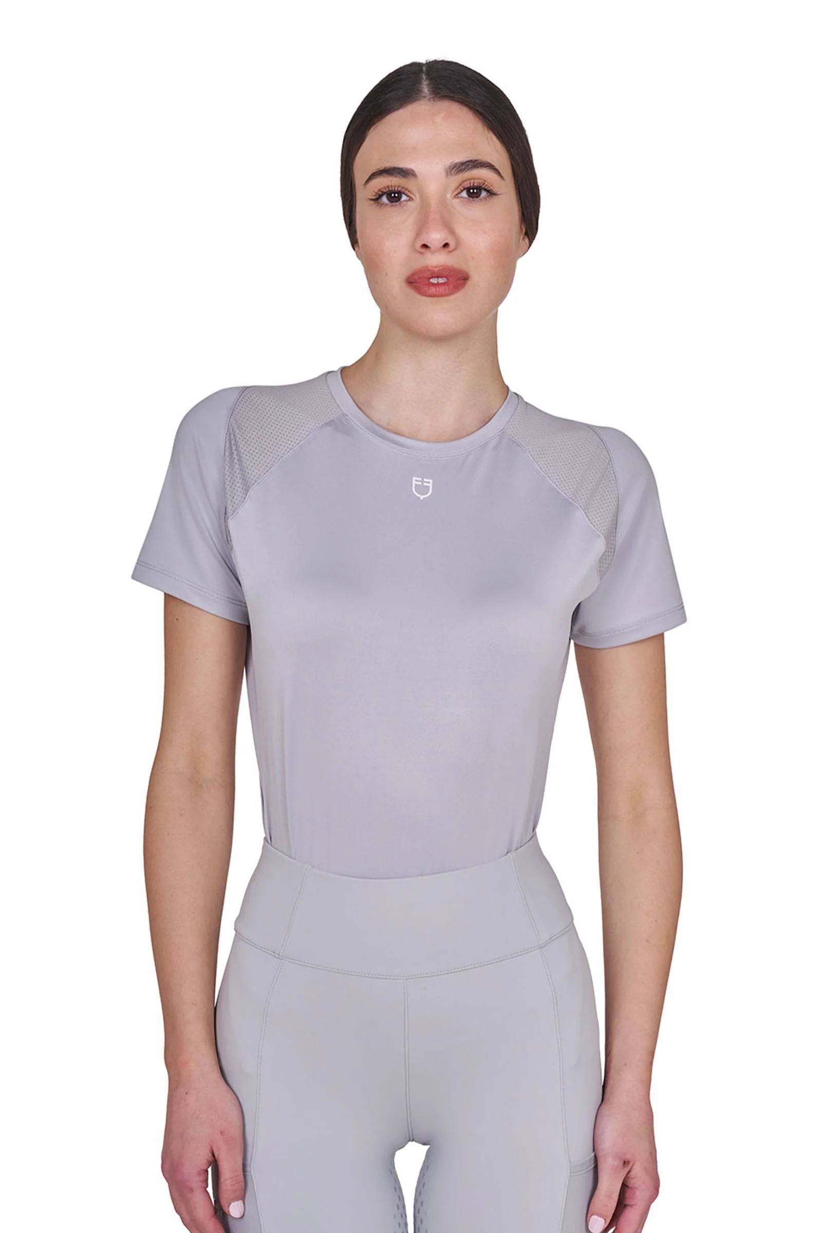 SS2026 Women's Slim Technical Training T-Shirt Harbor Mist XS