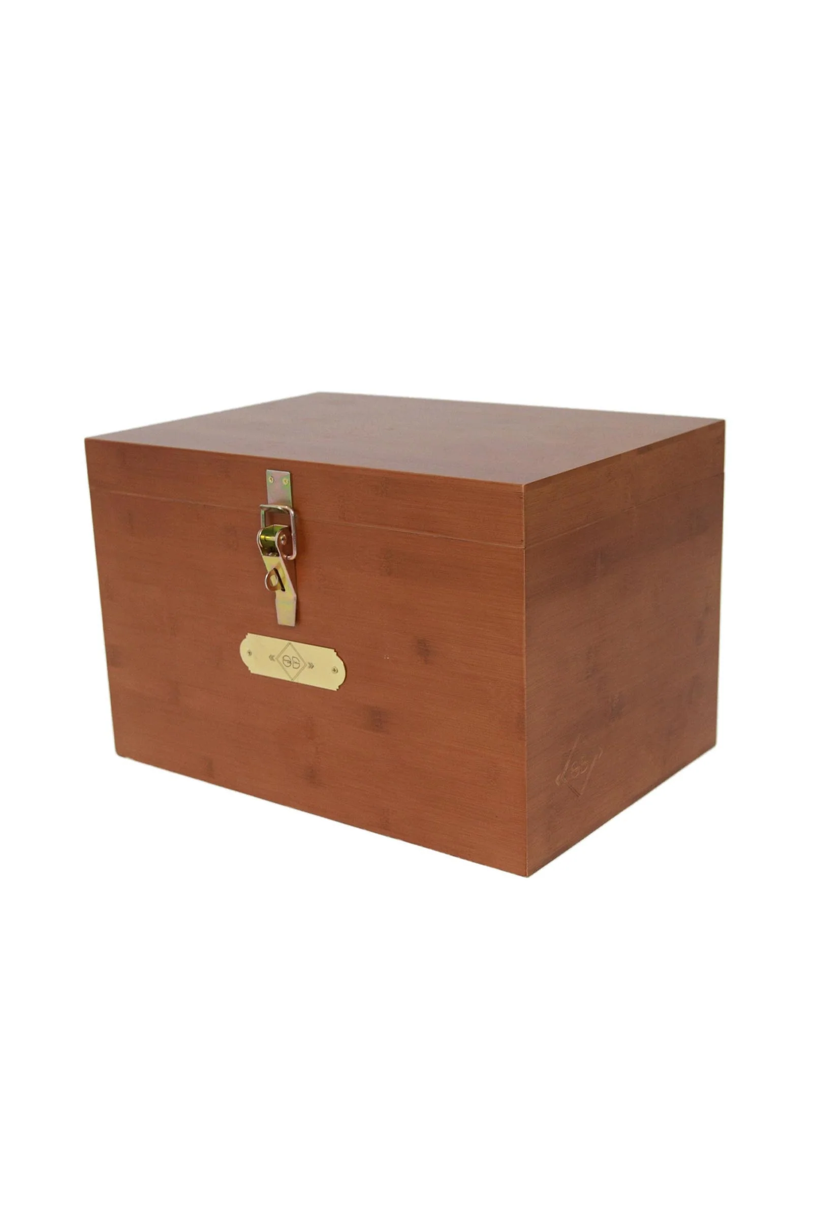 Stable Tack Box Brown One Size