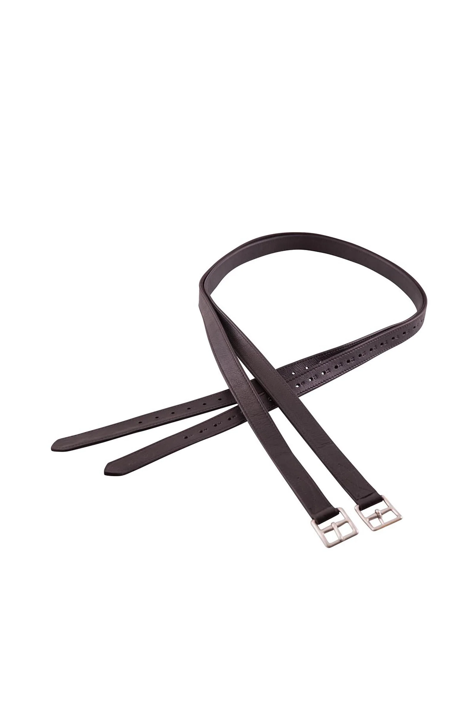 Stirrup Leathers Black/Silver 51"