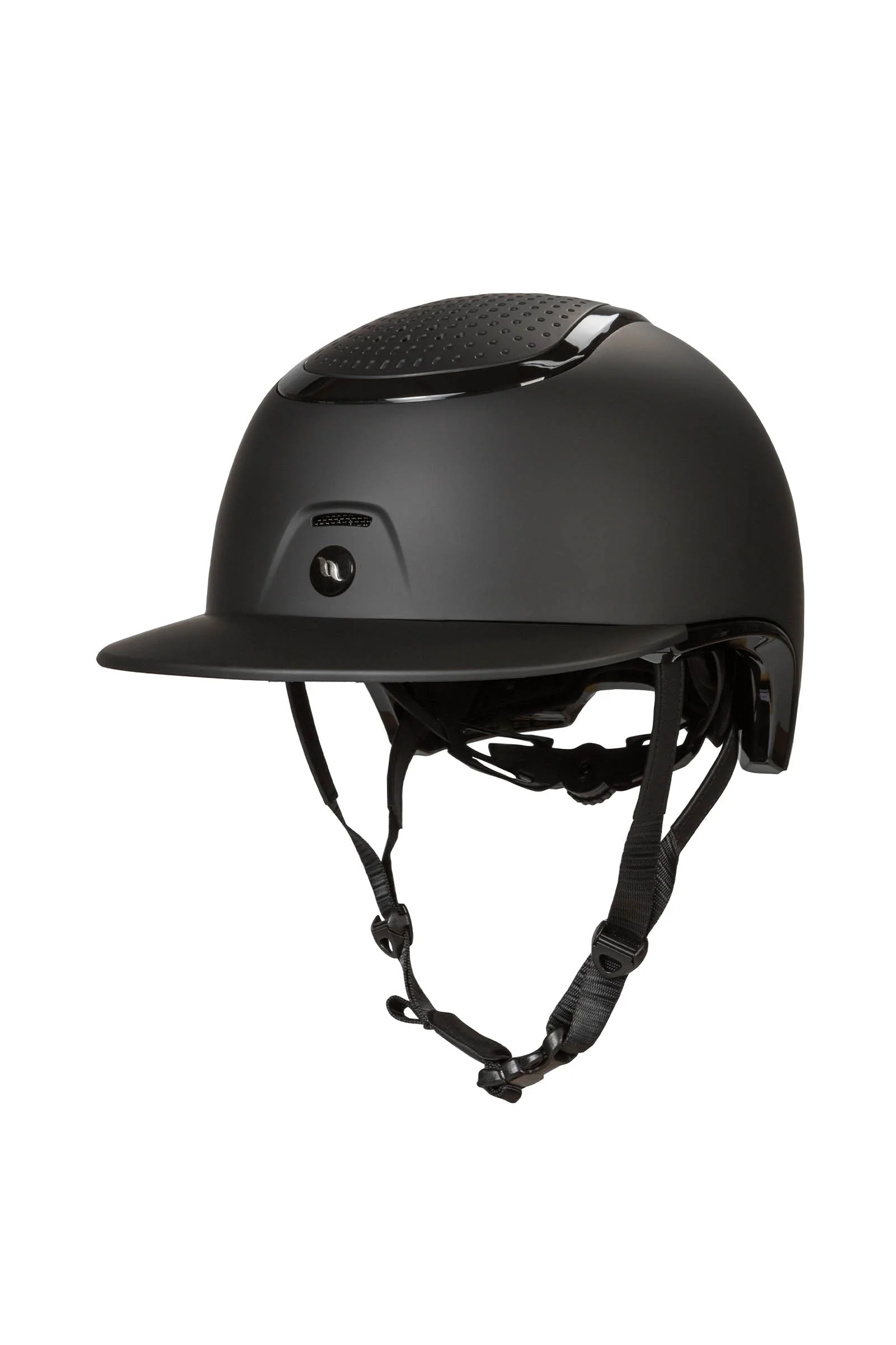Strixx Riding Helmet With Sun Visor Black M