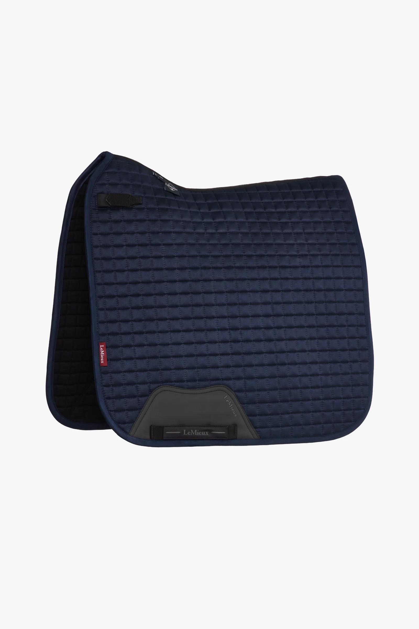 Suede Dressage Square Saddle Pad Navy F