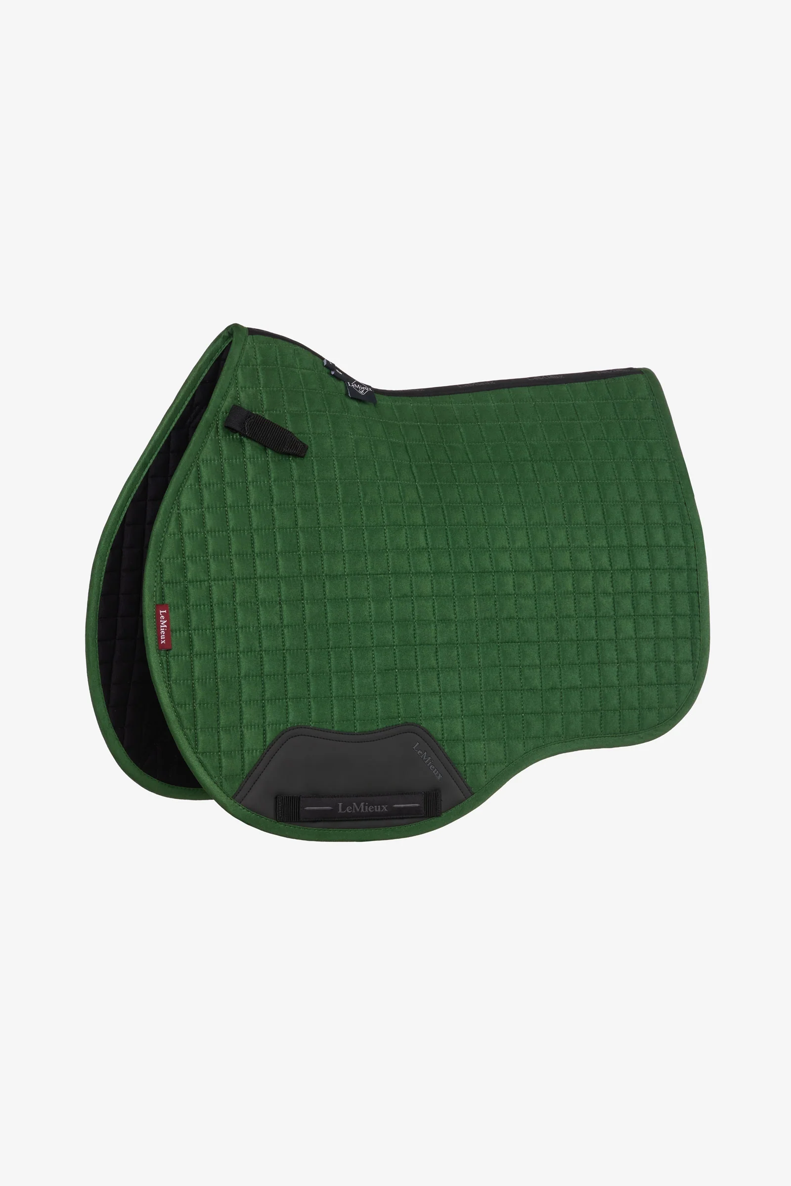 Suede GP Square Saddle Pad Hunter Green F