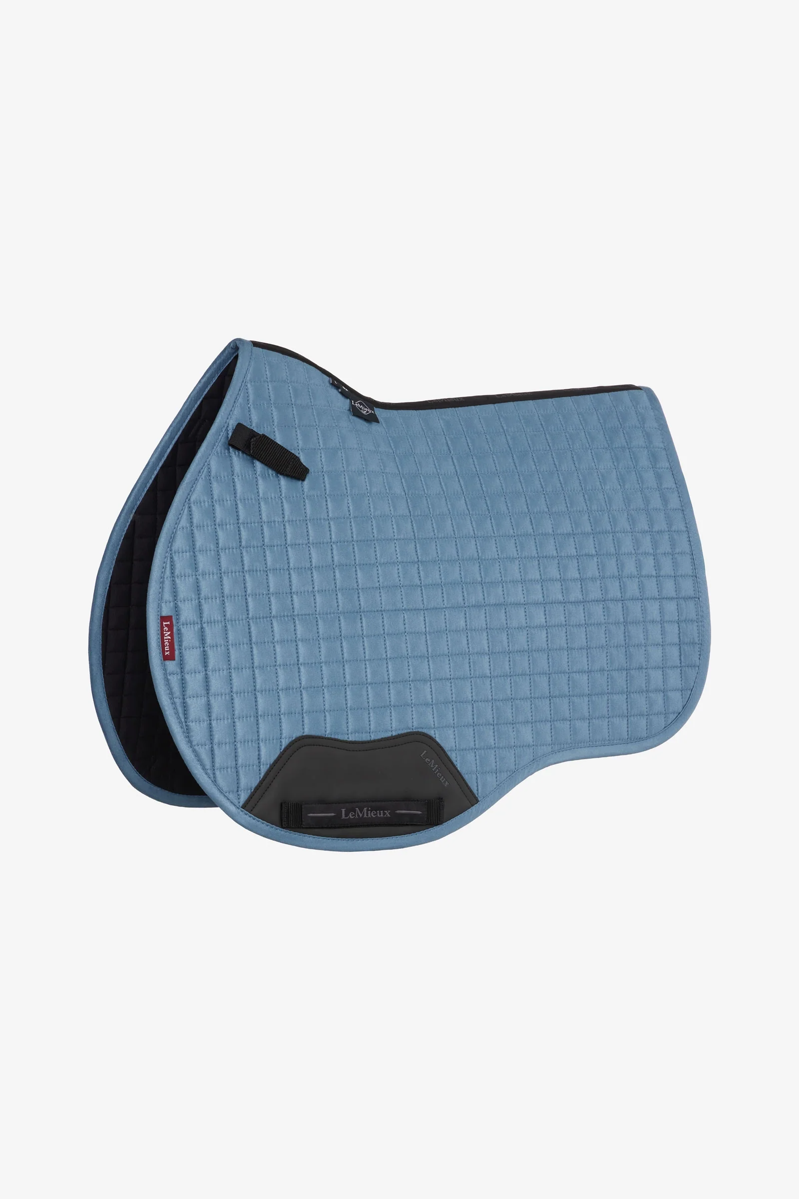 Suede GP Square Saddle Pad Ice Blue P-C