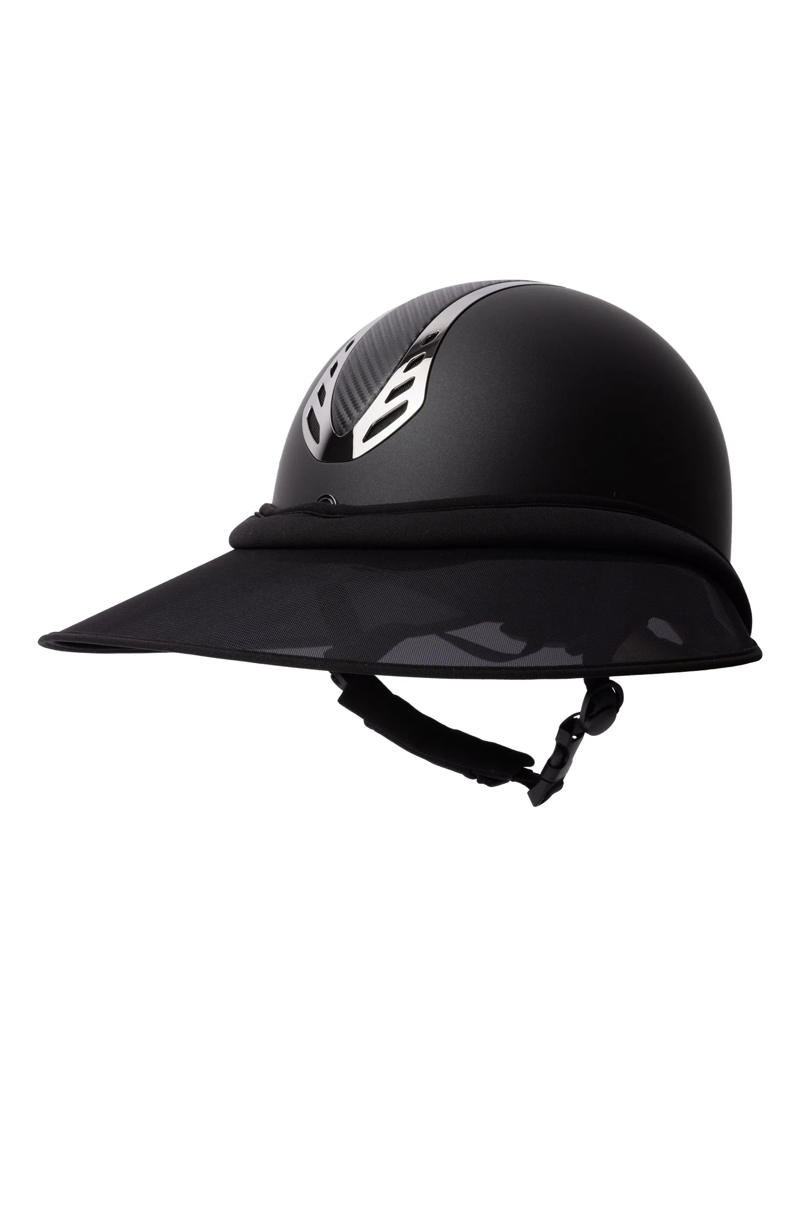 Sun Visor For Riding Helmet Black One Size