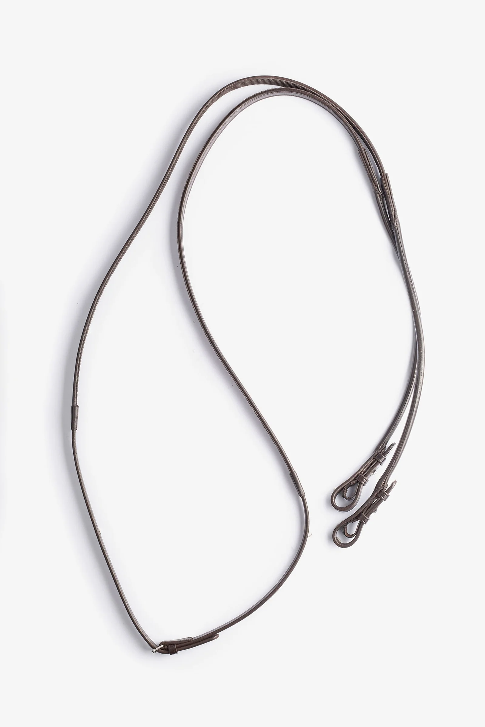 Supergrip Round Stitched Reins, 13 mm Brown Leather F